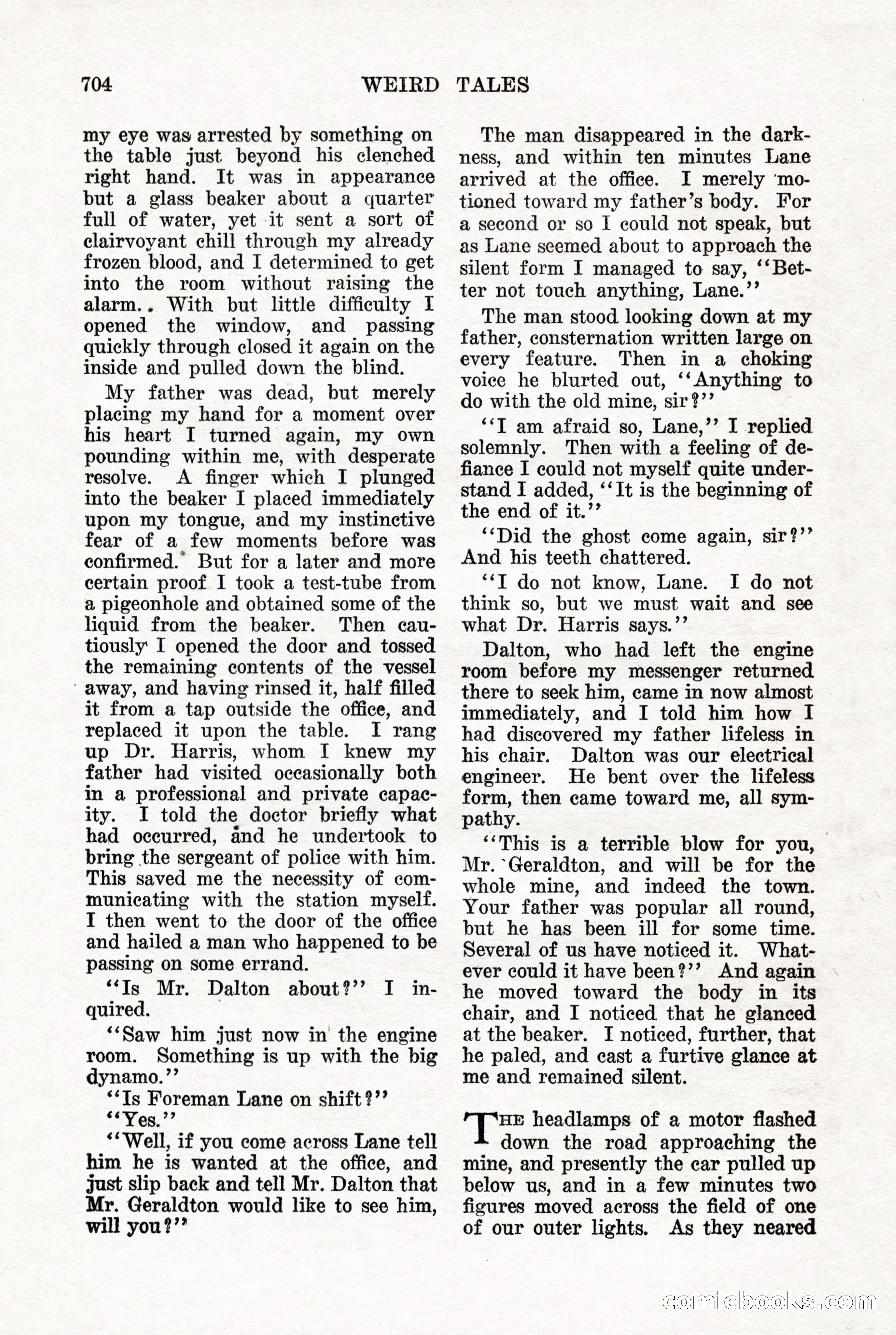 Weird Tales, May 1926 — page 130 of 148