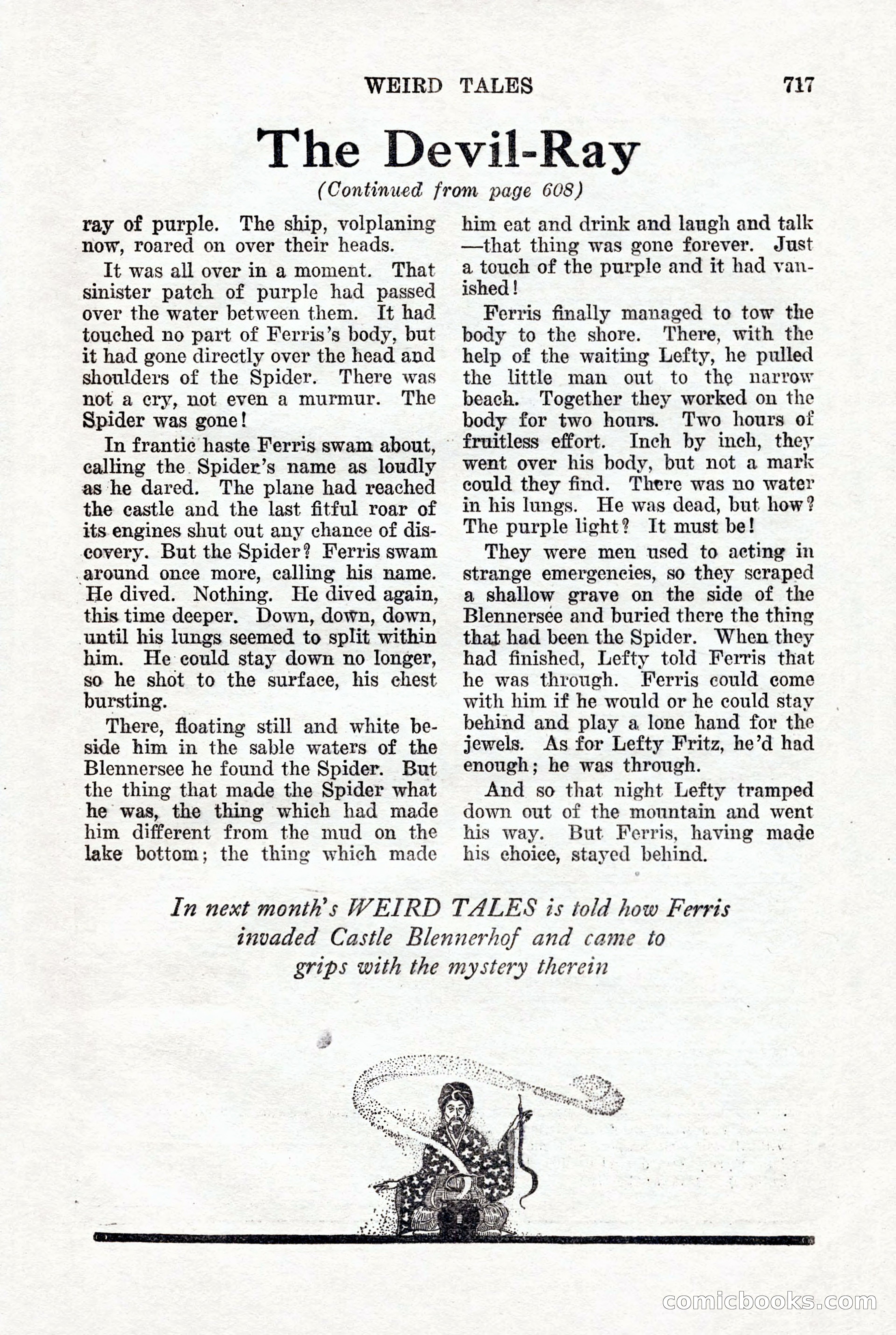 Weird Tales, May 1926 — page 143 of 148