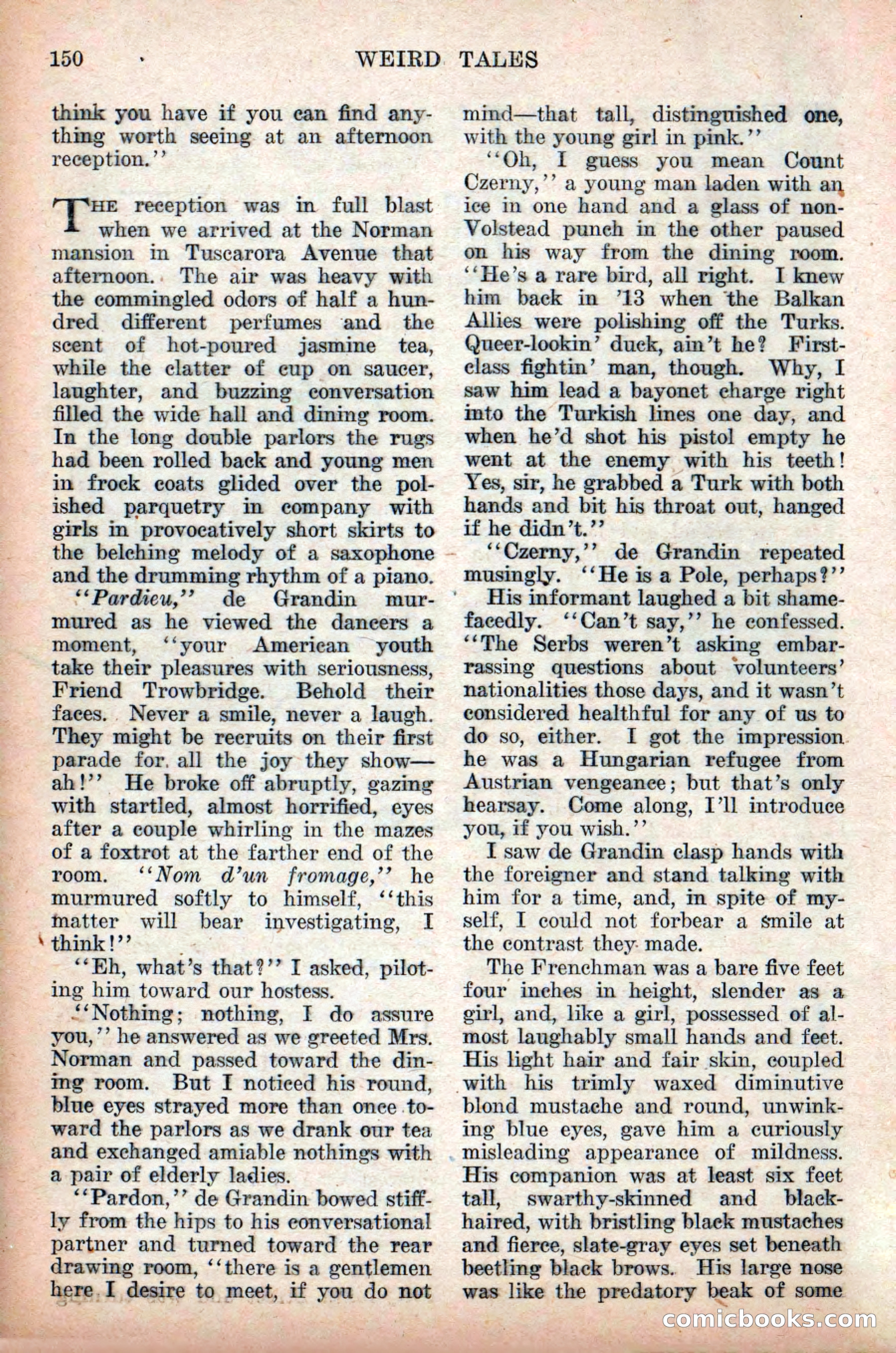 Weird Tales, Vol. 9 No. 2 — page 8 of 148