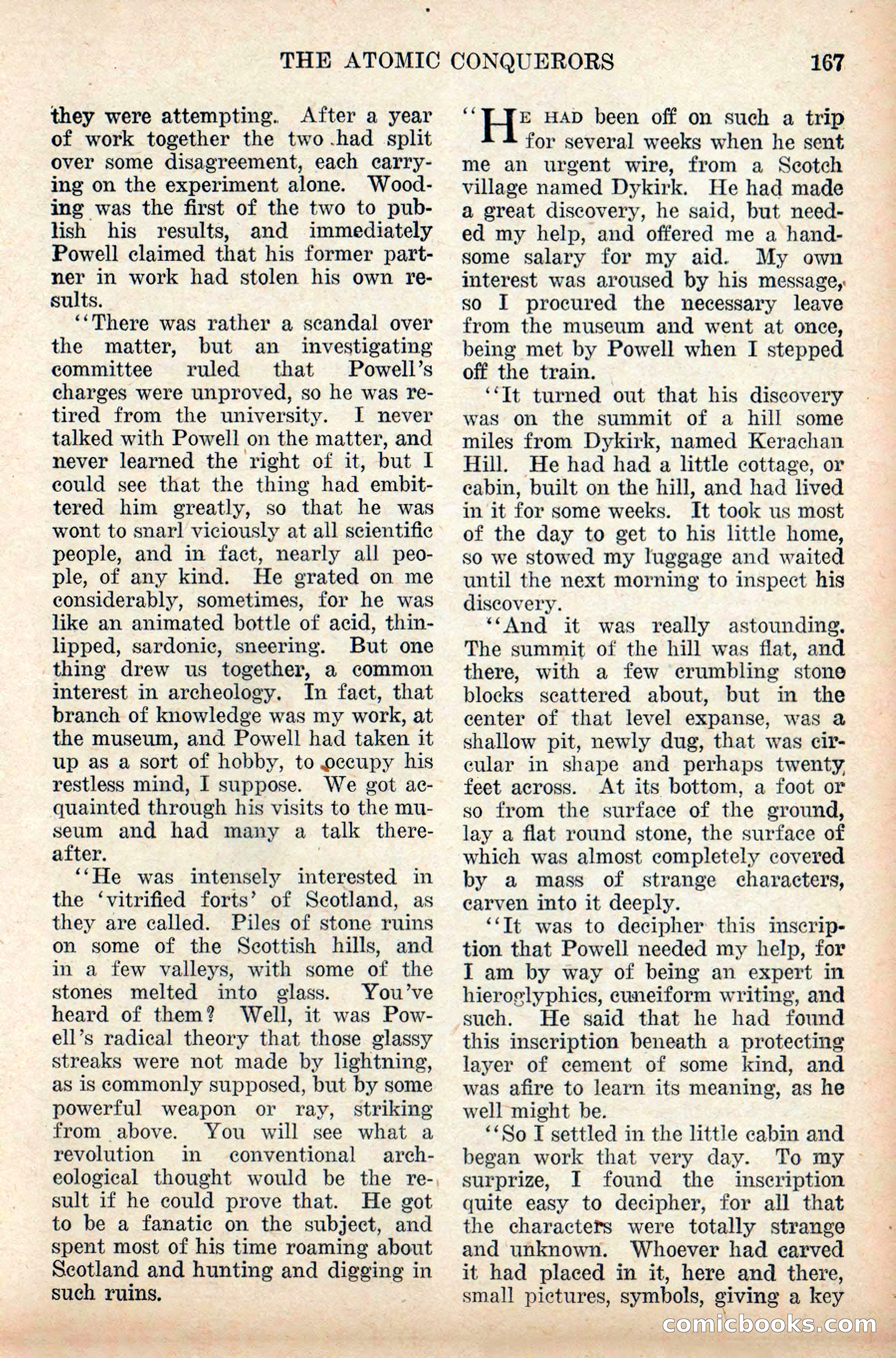 Weird Tales, Vol. 9 No. 2 — page 25 of 148