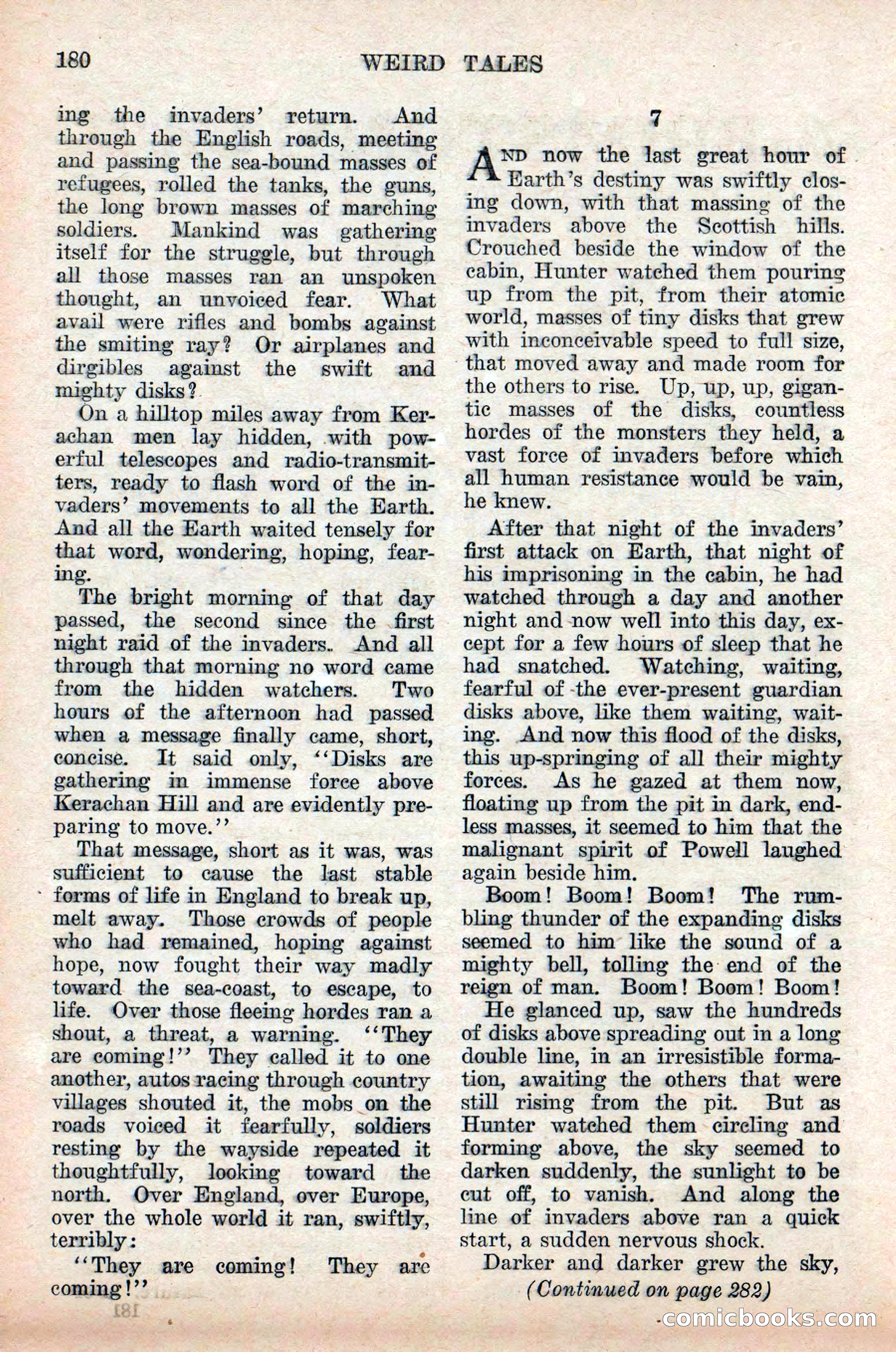 Weird Tales, Vol. 9 No. 2 — page 38 of 148