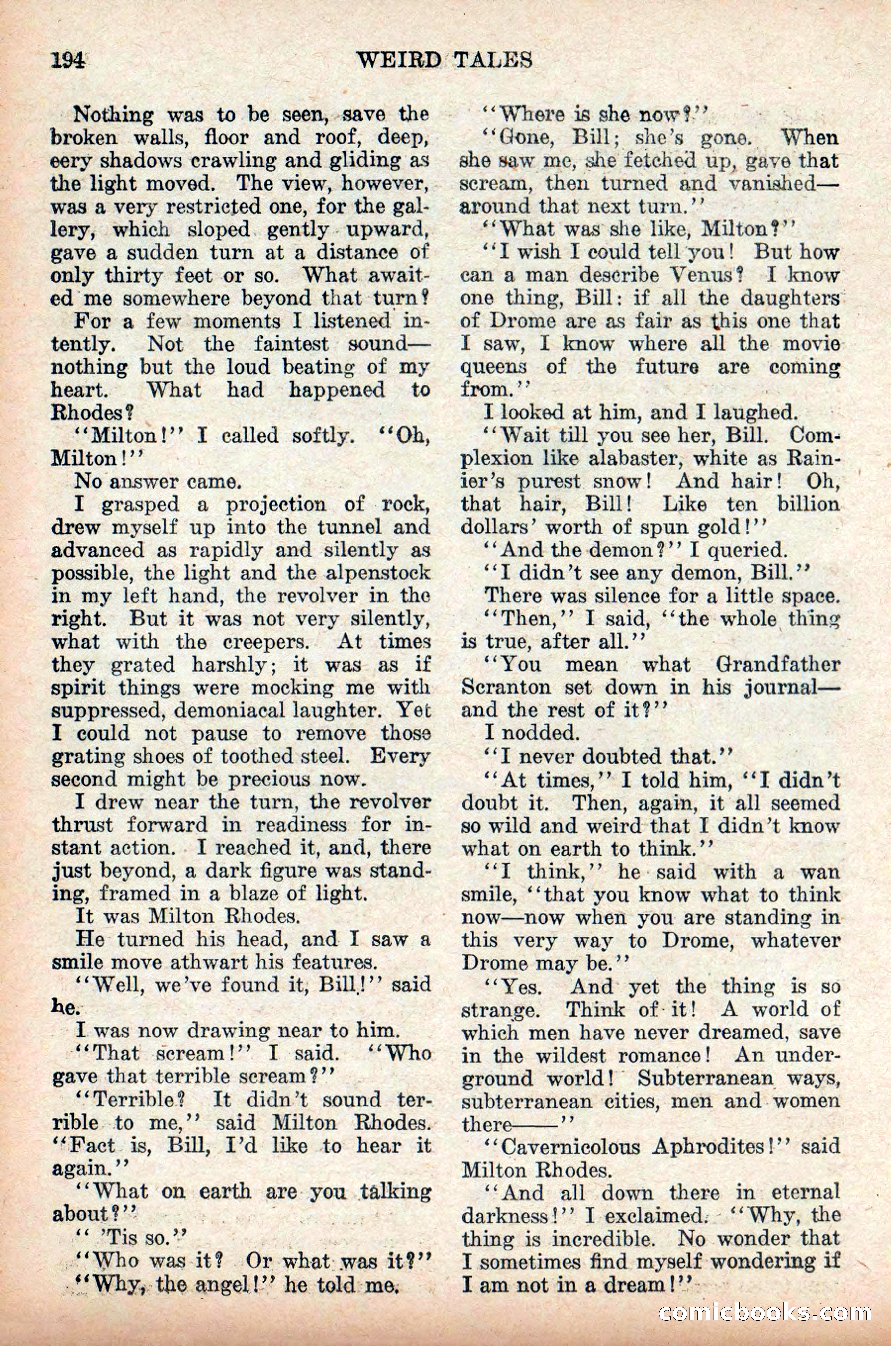 Weird Tales, Vol. 9 No. 2 — page 52 of 148