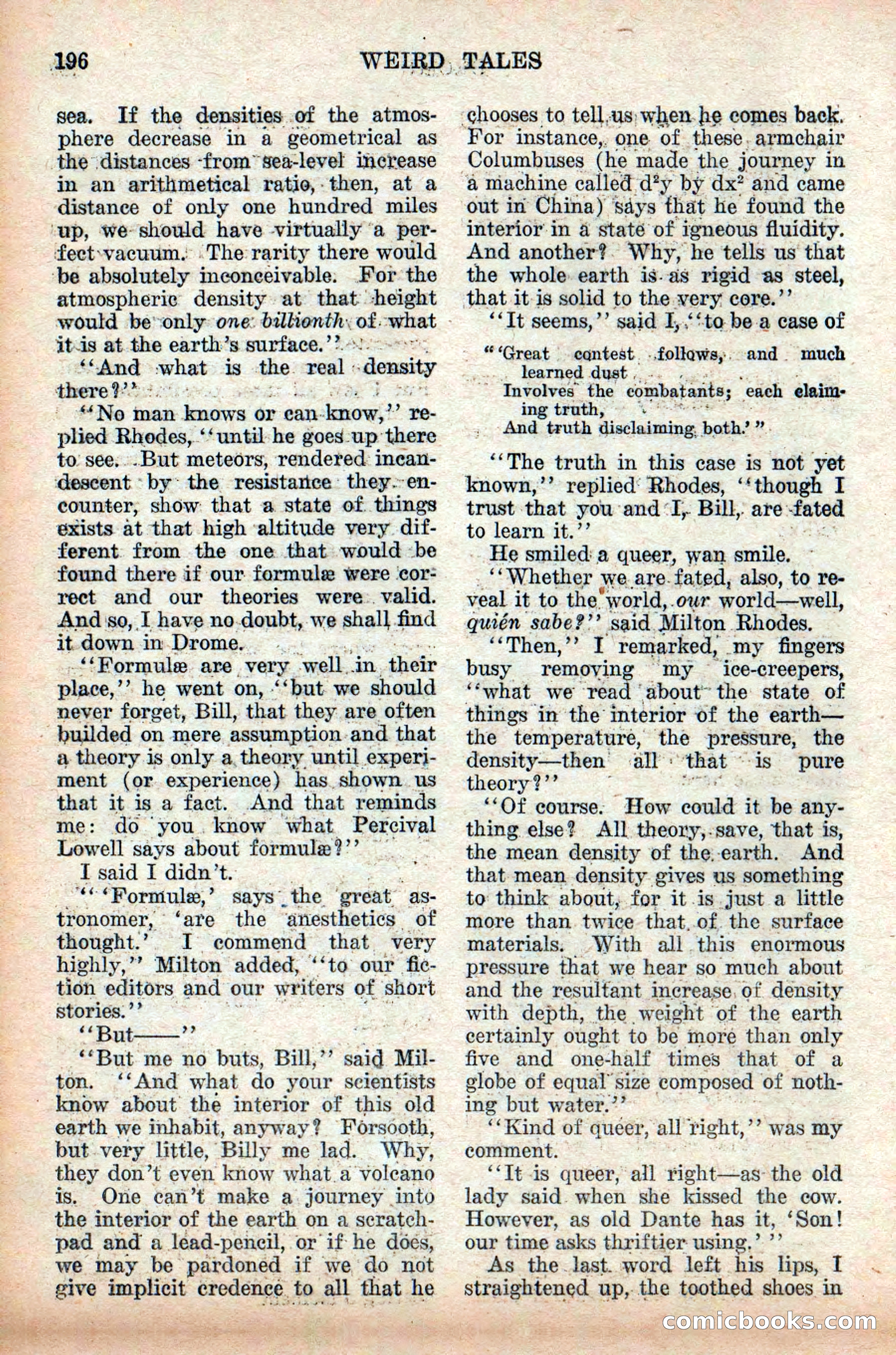 Weird Tales, Vol. 9 No. 2 — page 54 of 148