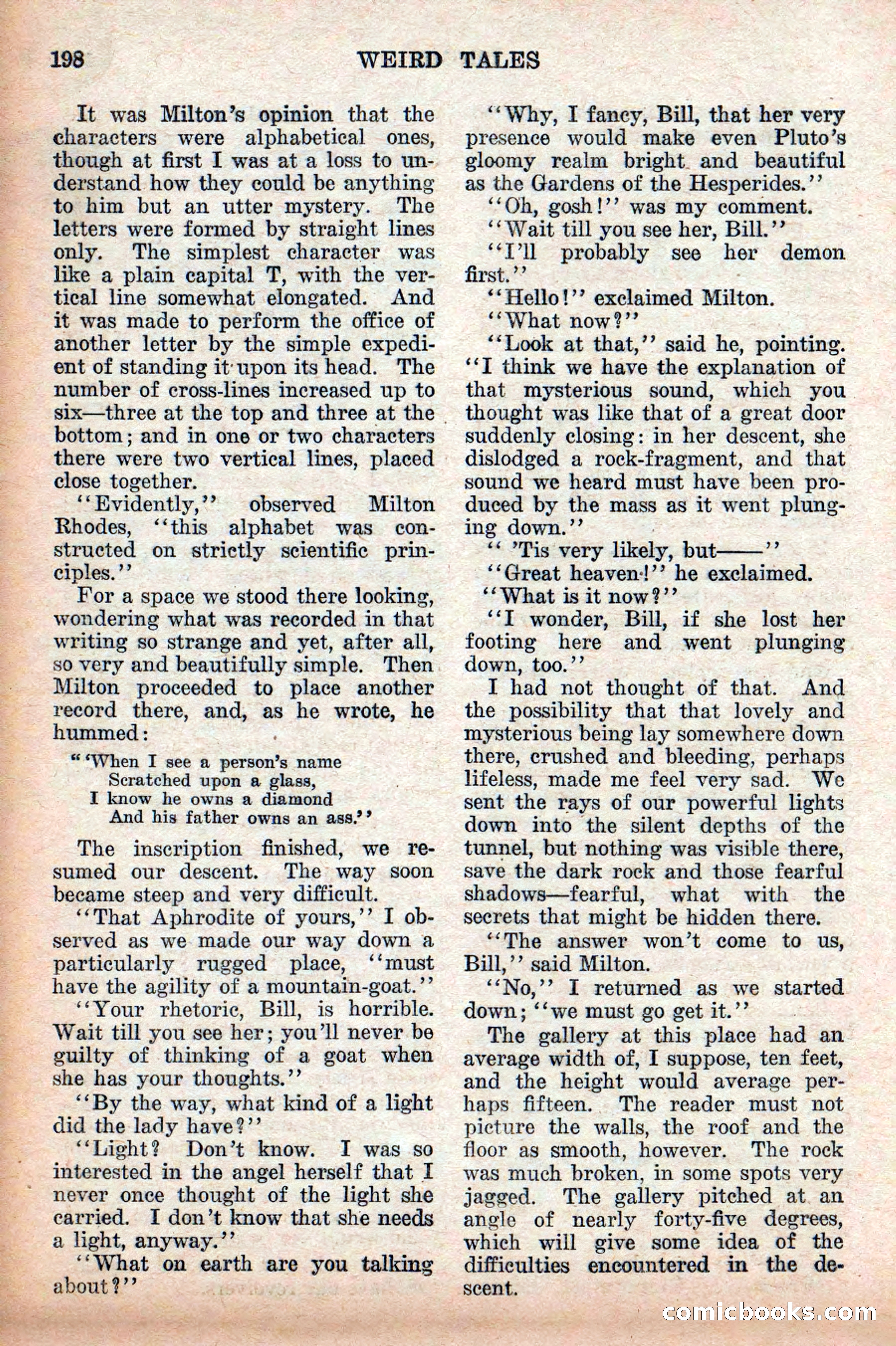 Weird Tales, Vol. 9 No. 2 — page 56 of 148