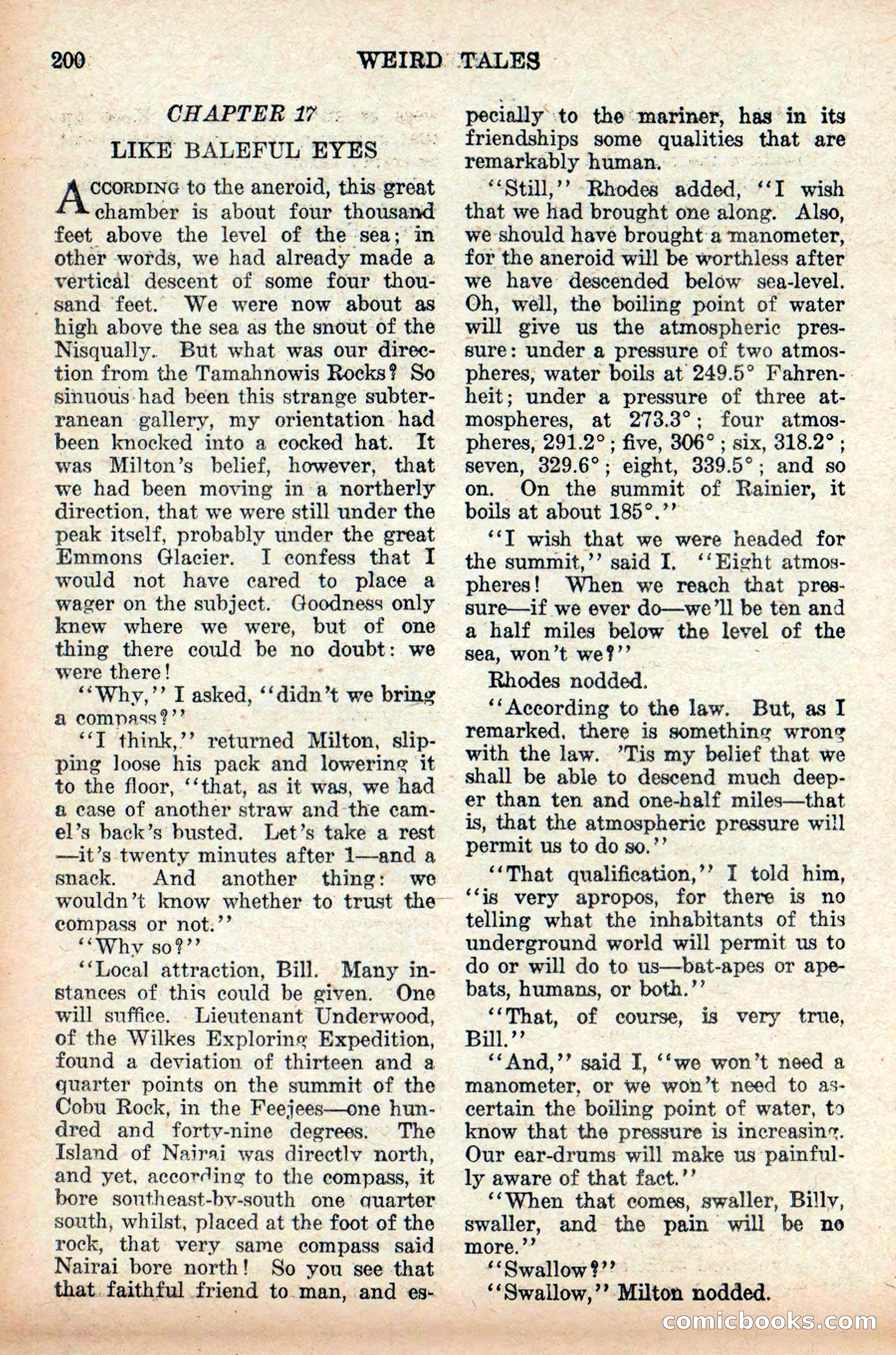 Weird Tales, Vol. 9 No. 2 — page 58 of 148