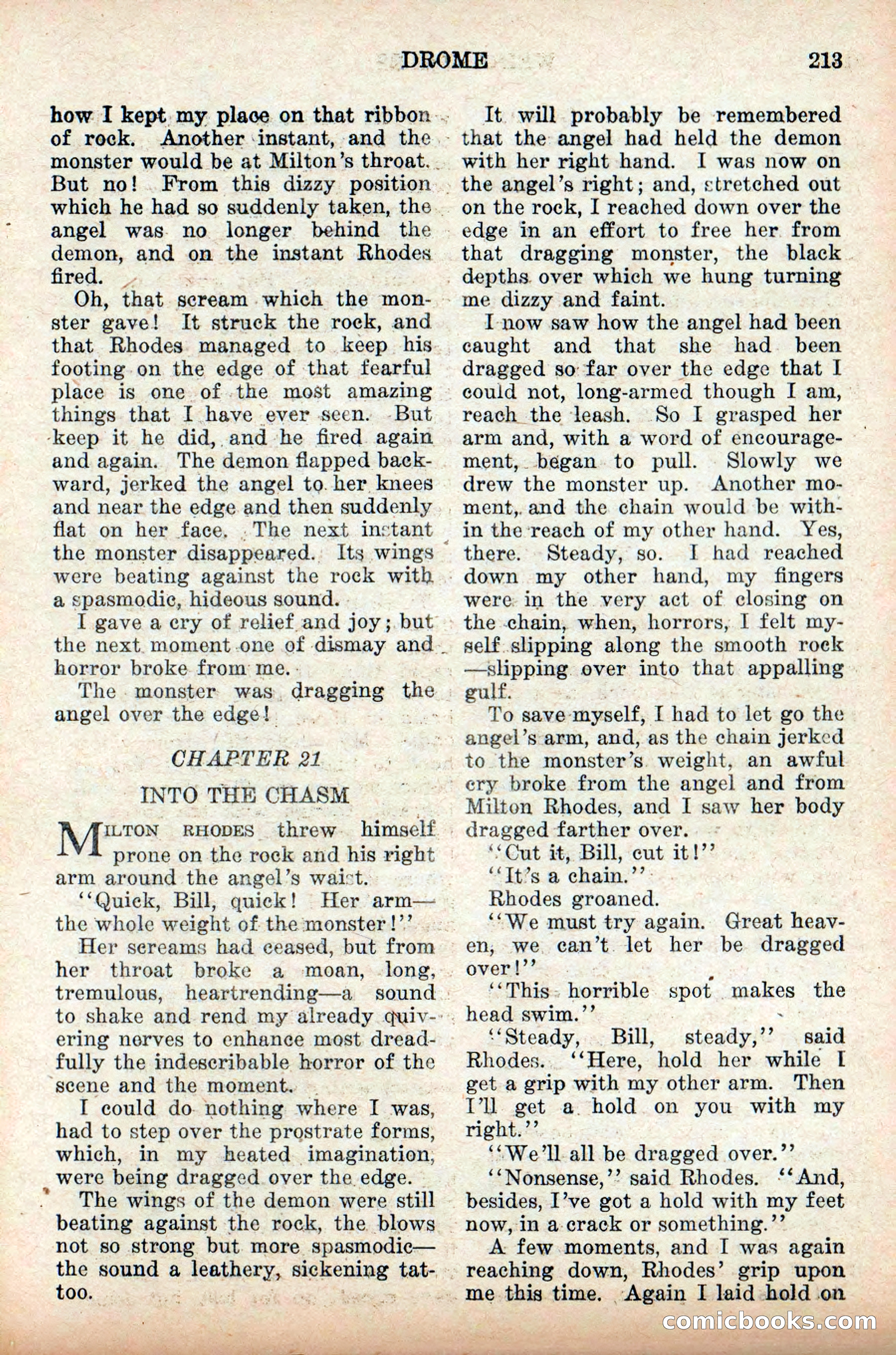 Weird Tales, Vol. 9 No. 2 — page 71 of 148