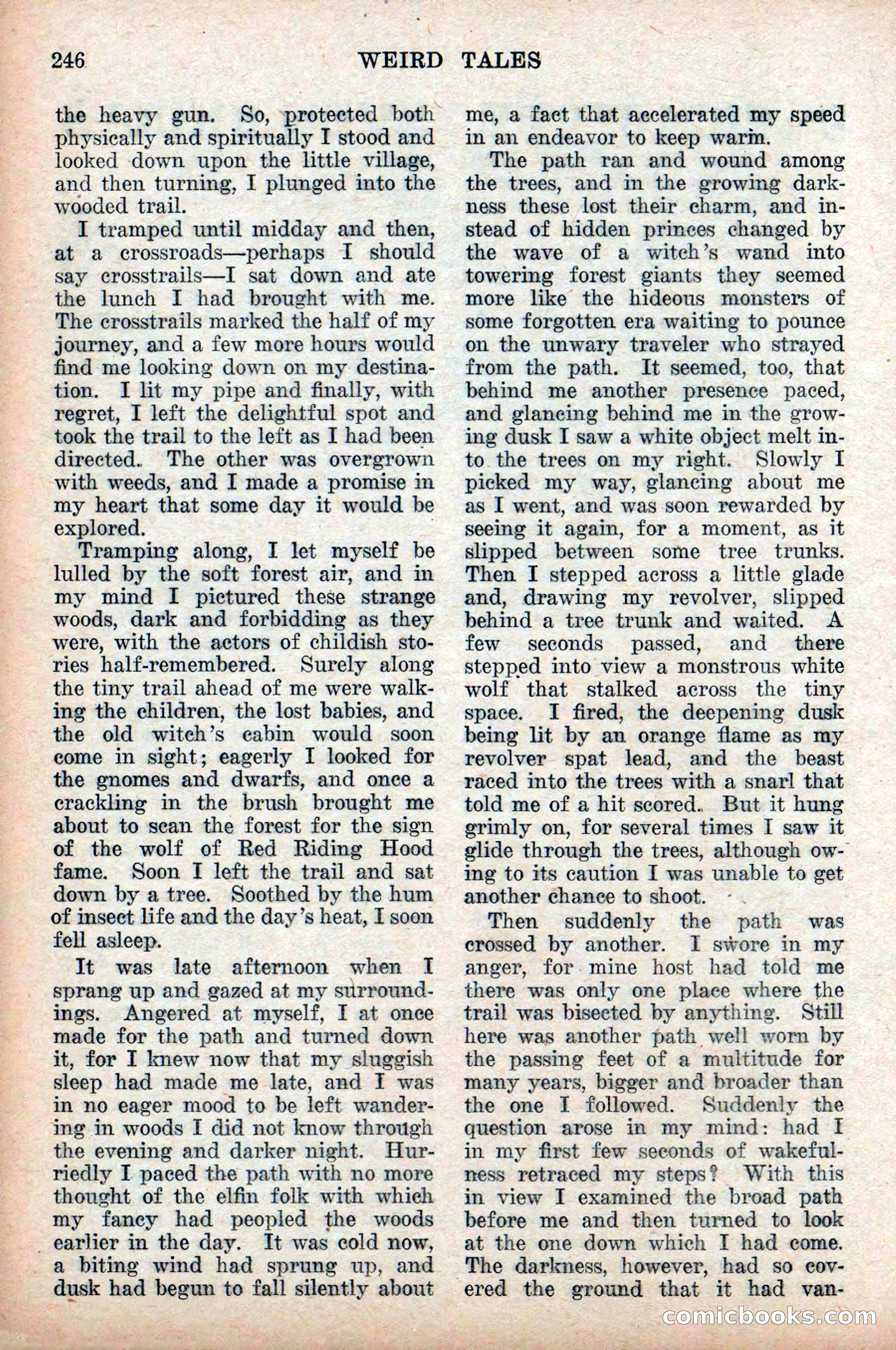 Weird Tales, Vol. 9 No. 2 — page 104 of 148