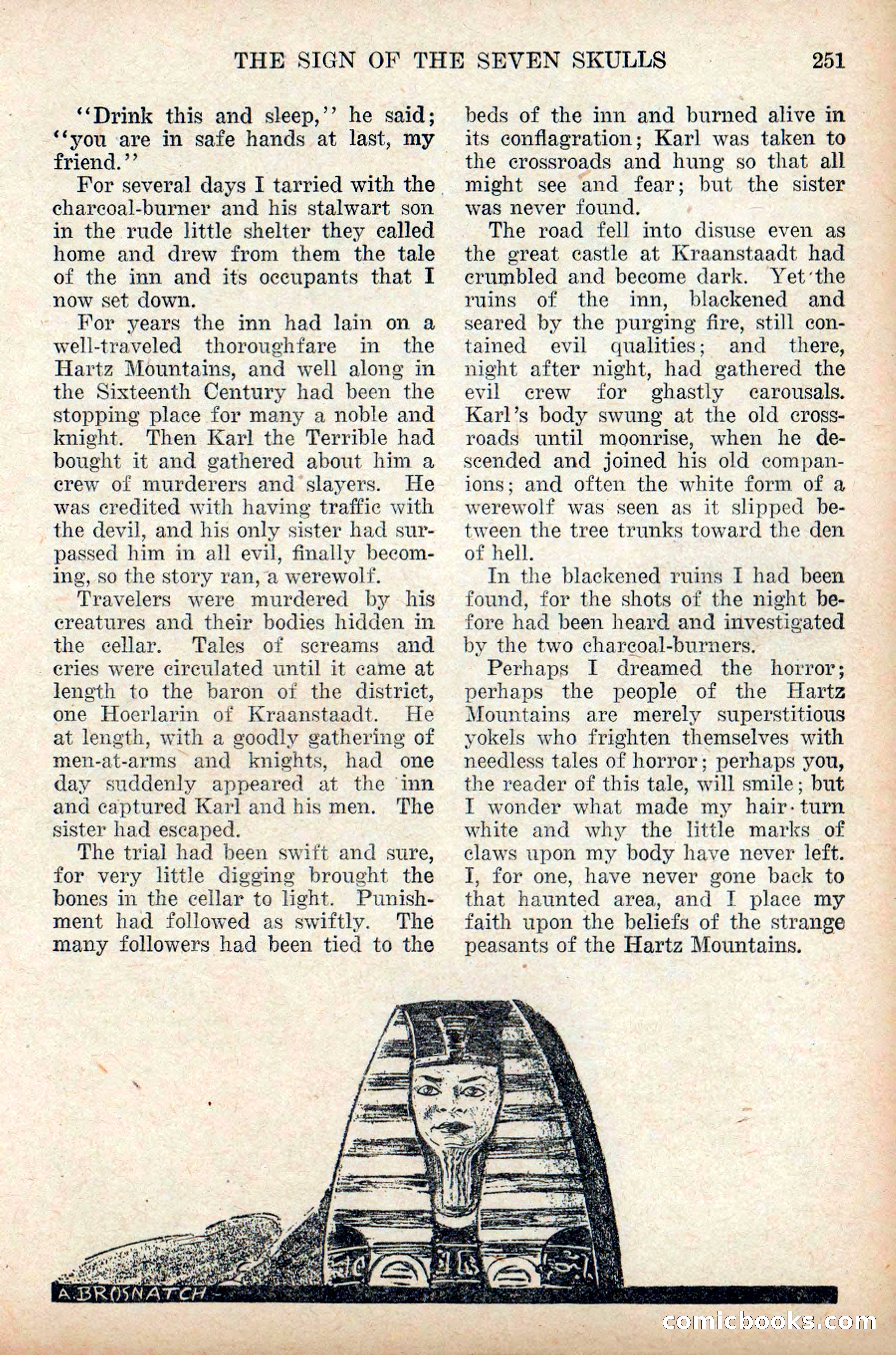 Weird Tales, Vol. 9 No. 2 — page 109 of 148