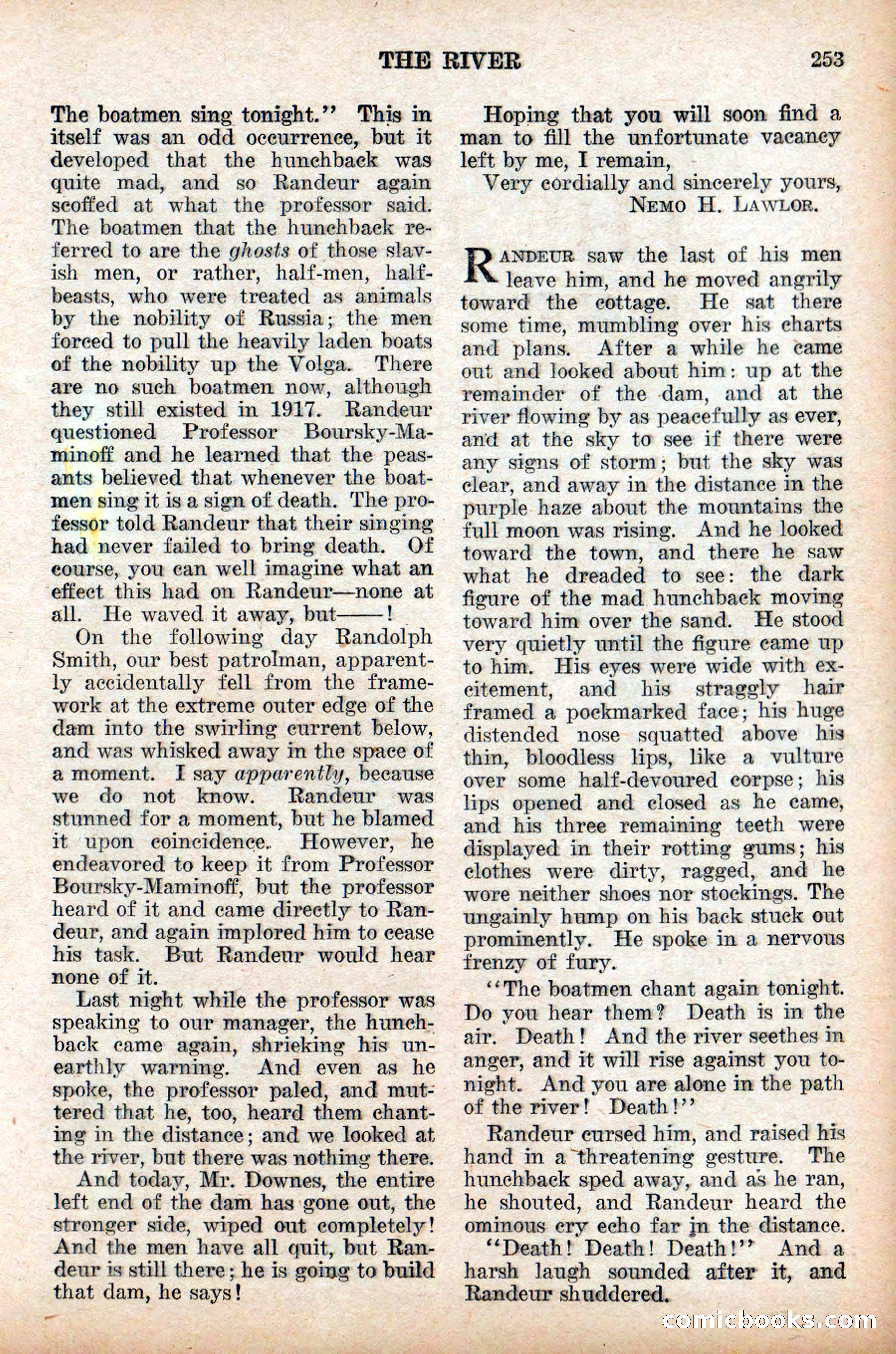 Weird Tales, Vol. 9 No. 2 — page 111 of 148