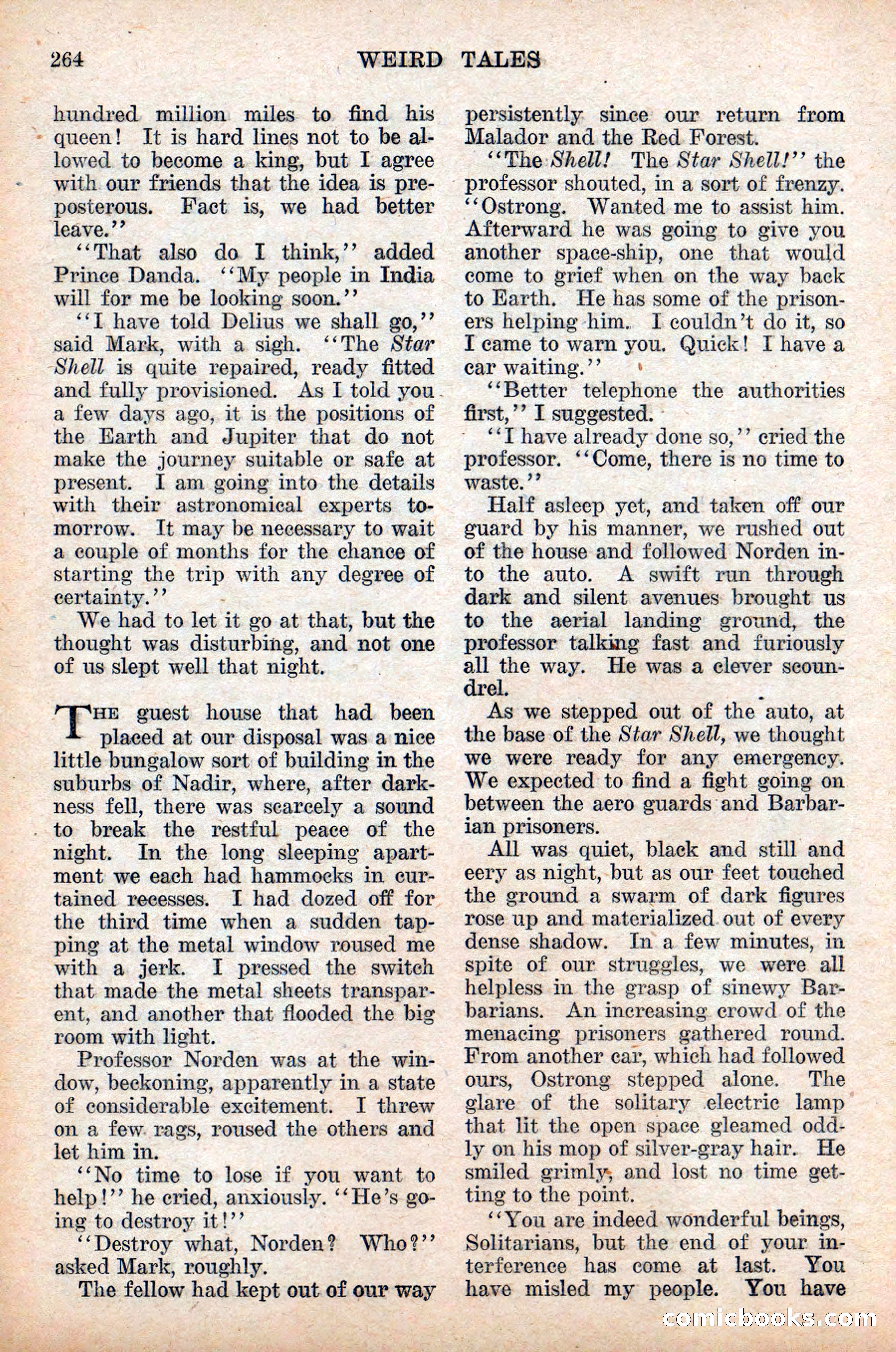 Weird Tales, Vol. 9 No. 2 — page 122 of 148