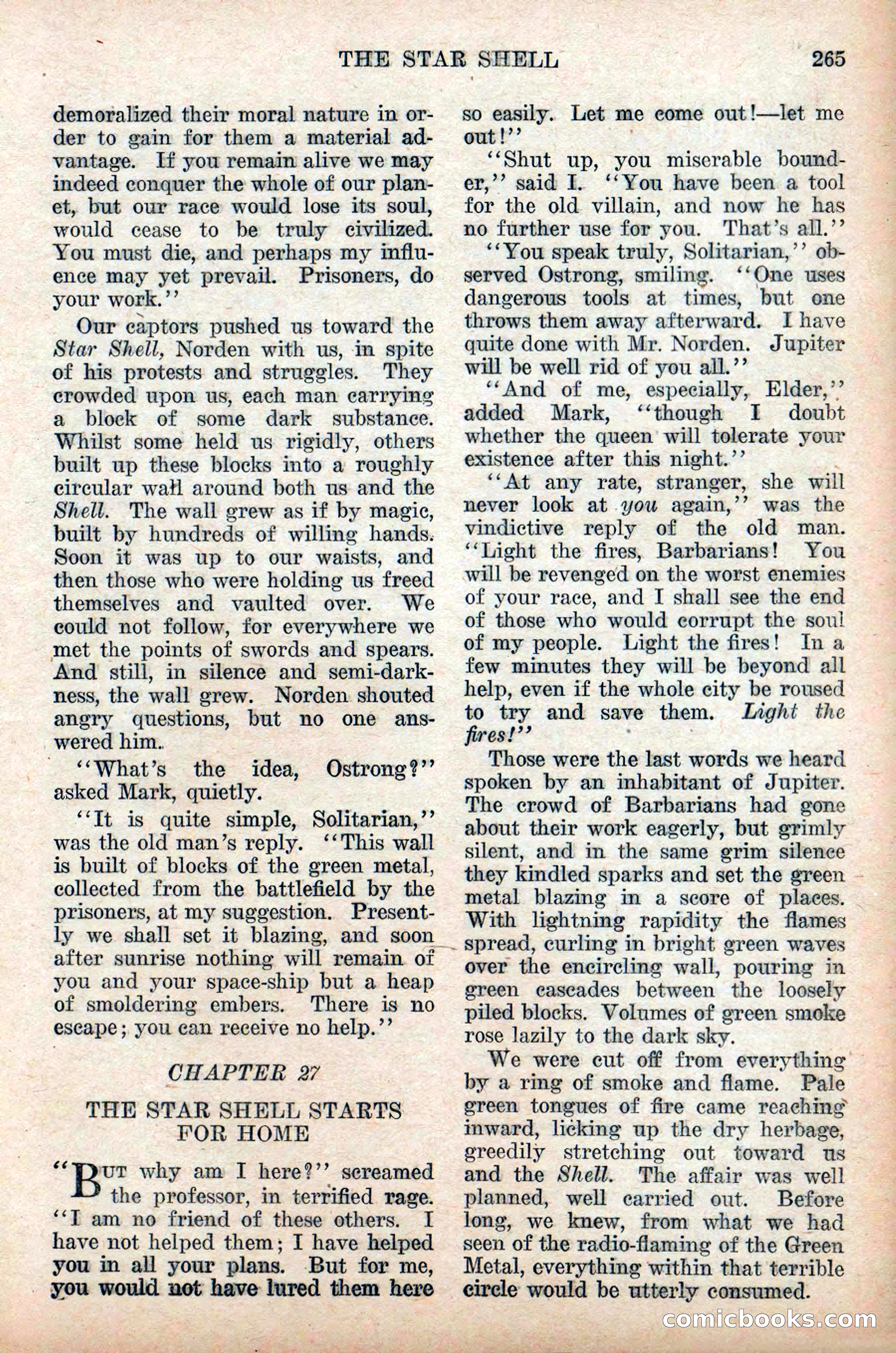 Weird Tales, Vol. 9 No. 2 — page 123 of 148