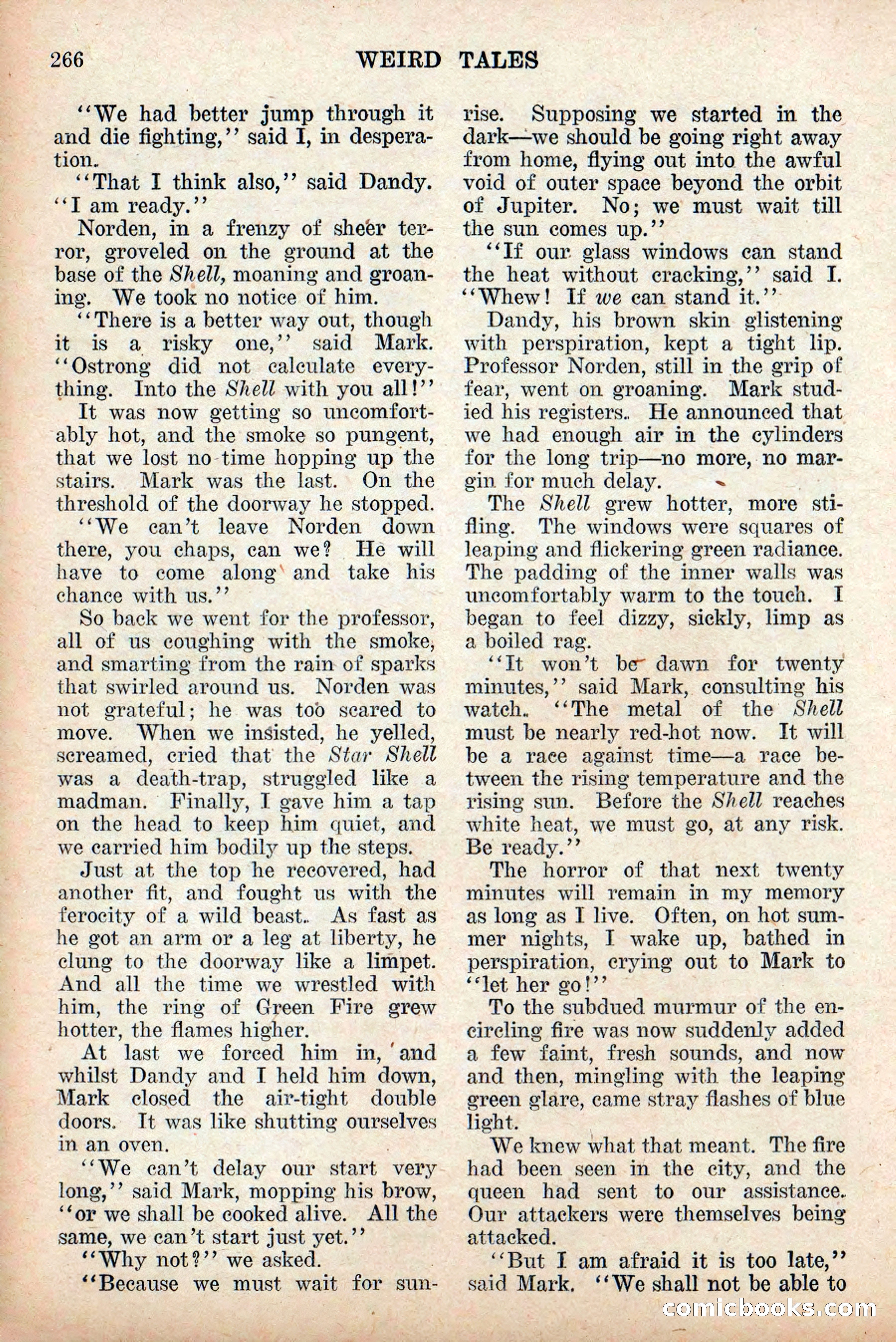 Weird Tales, Vol. 9 No. 2 — page 124 of 148