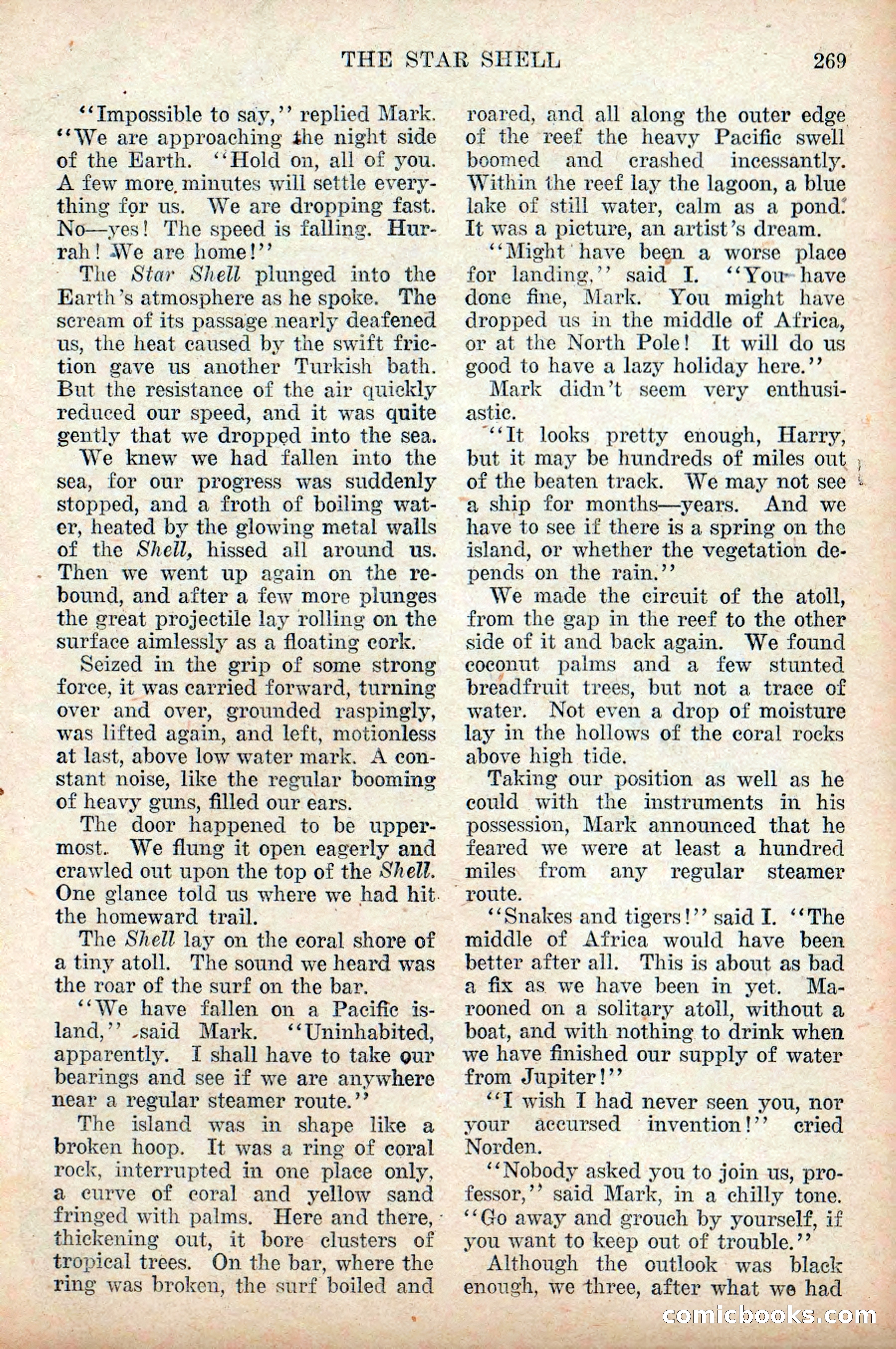 Weird Tales, Vol. 9 No. 2 — page 127 of 148