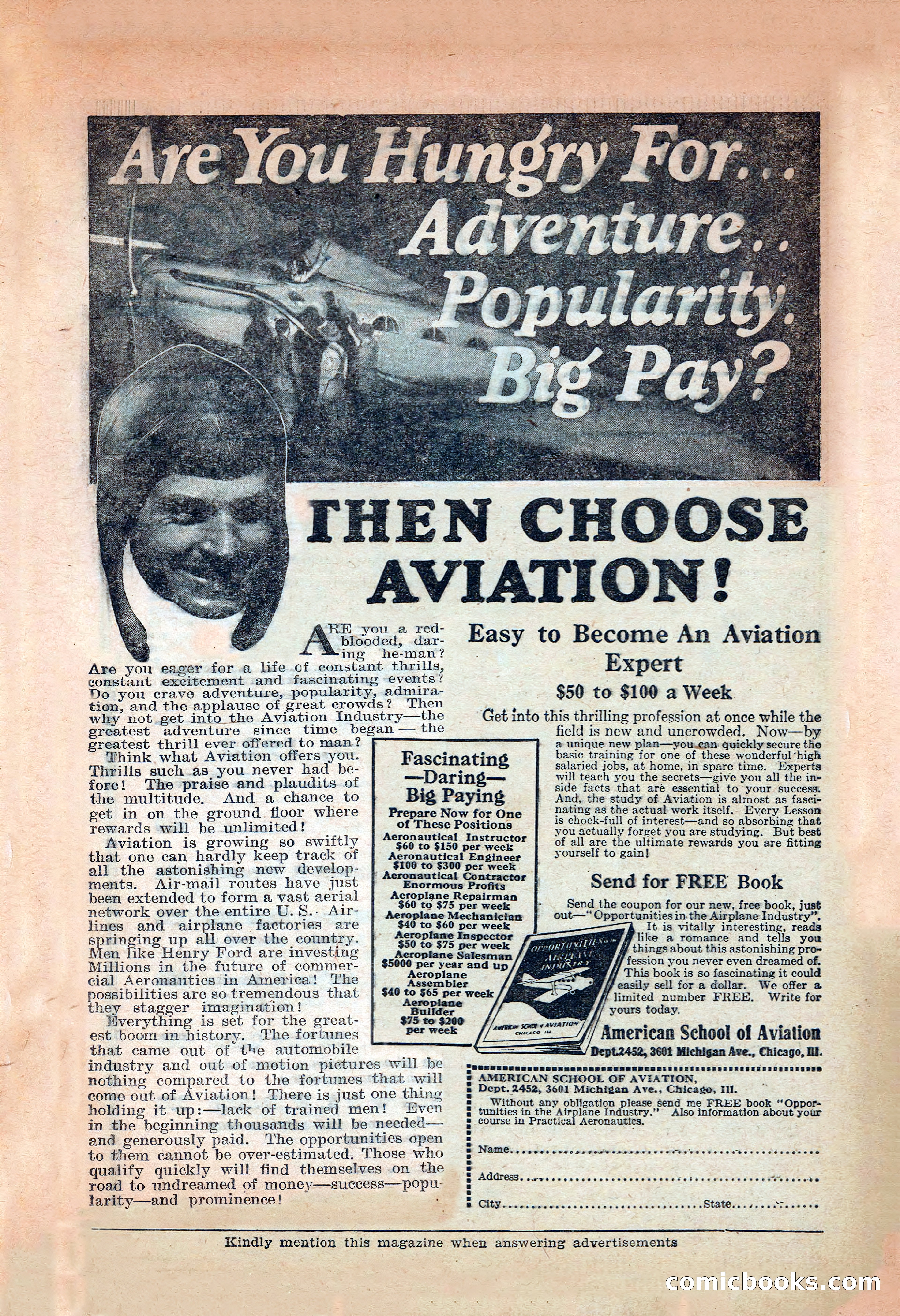 Weird Tales, Vol. 9, No. 2 — page 3 of 148