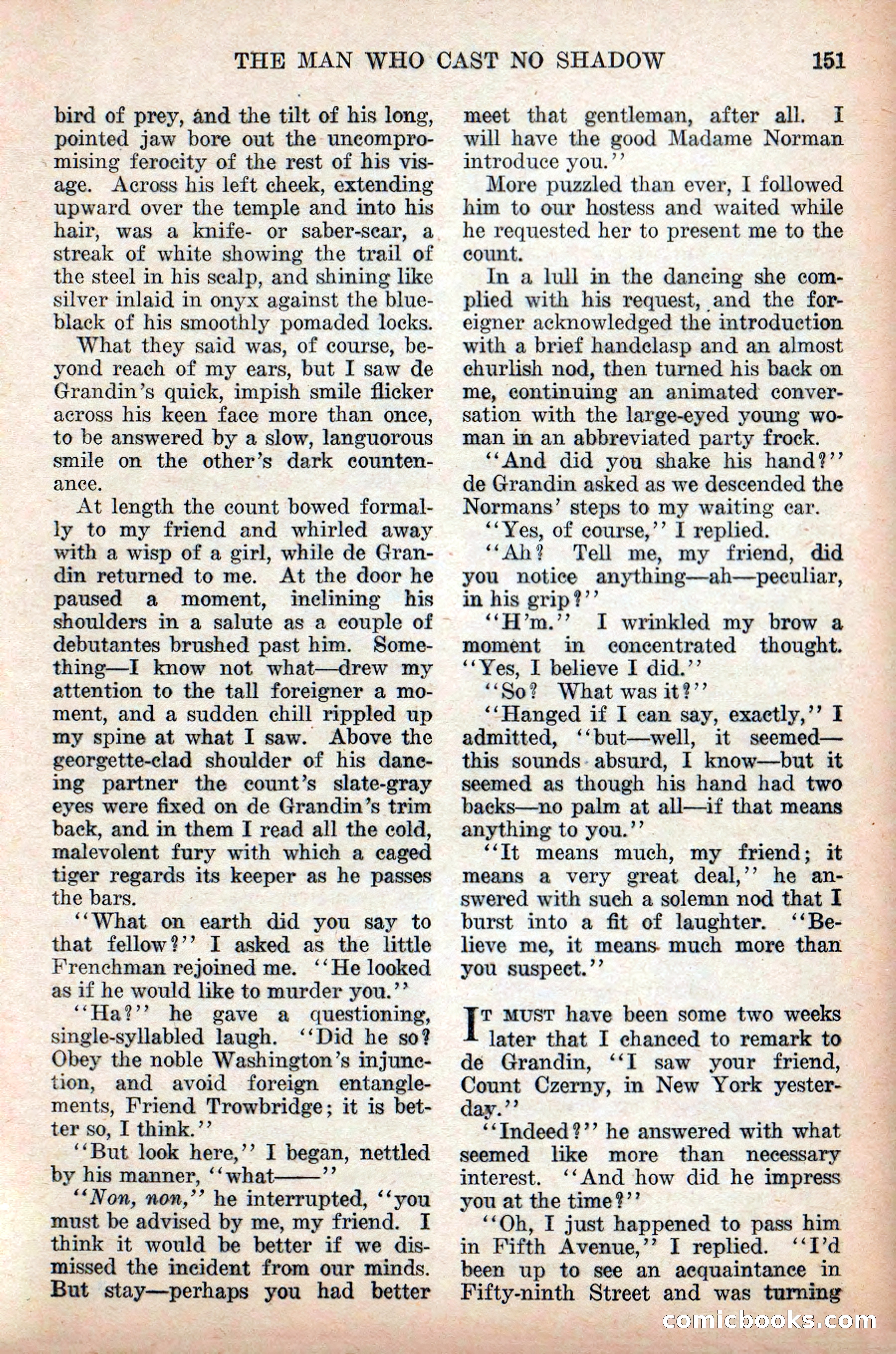 Weird Tales, Vol. 9, No. 2 — page 9 of 148