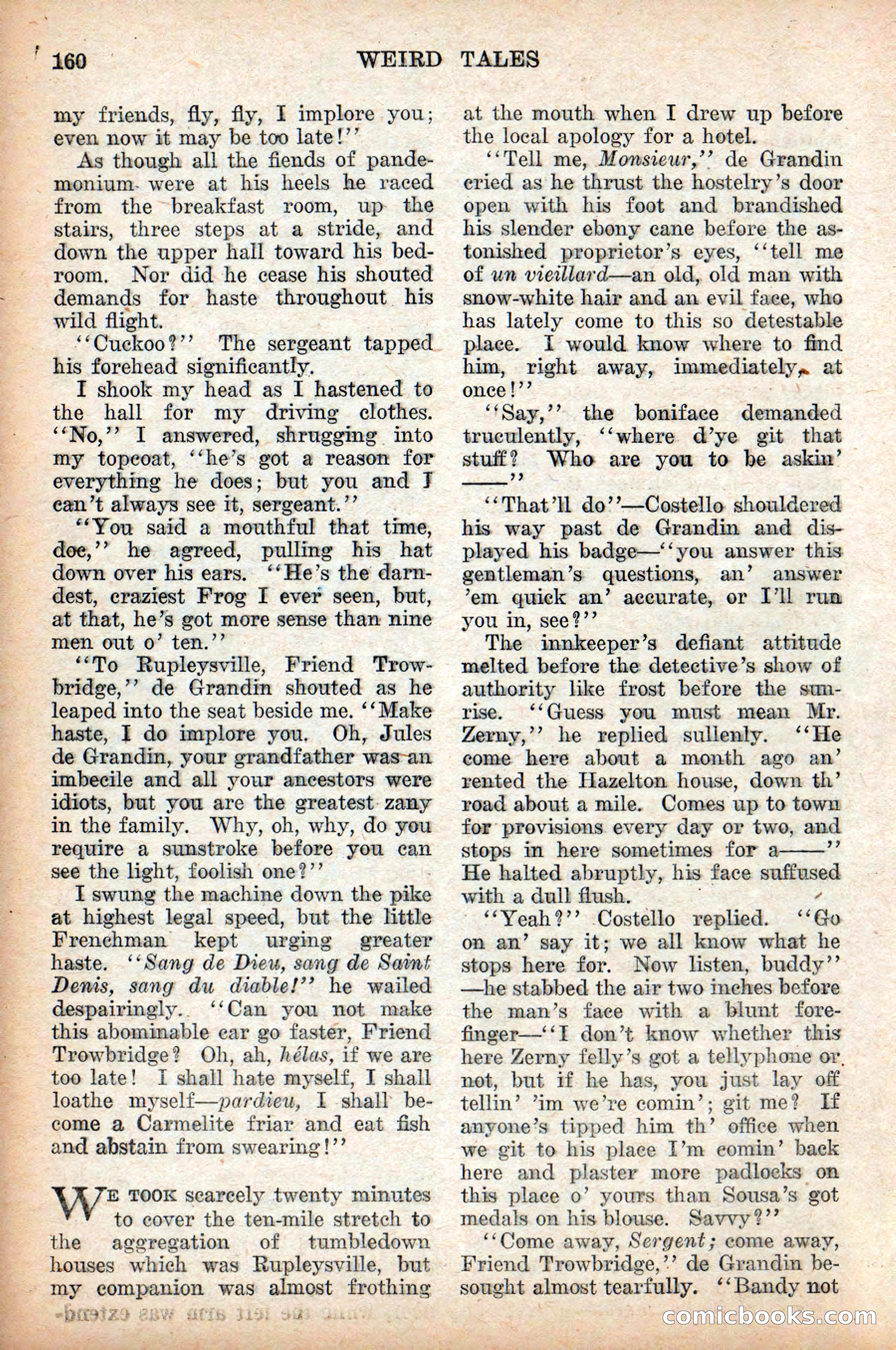 Weird Tales, Vol. 9, No. 2 — page 18 of 148