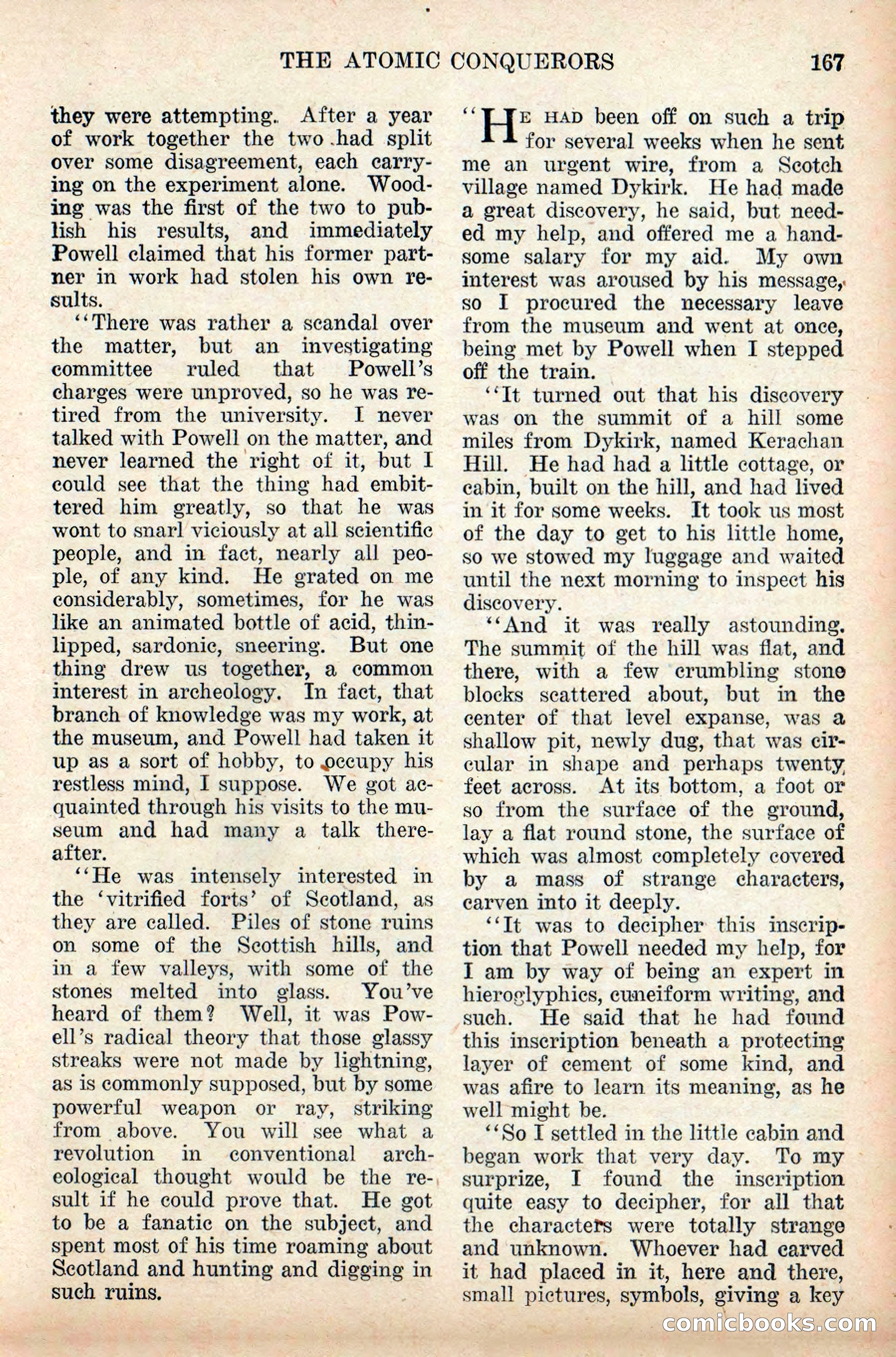 Weird Tales, Vol. 9, No. 2 — page 25 of 148