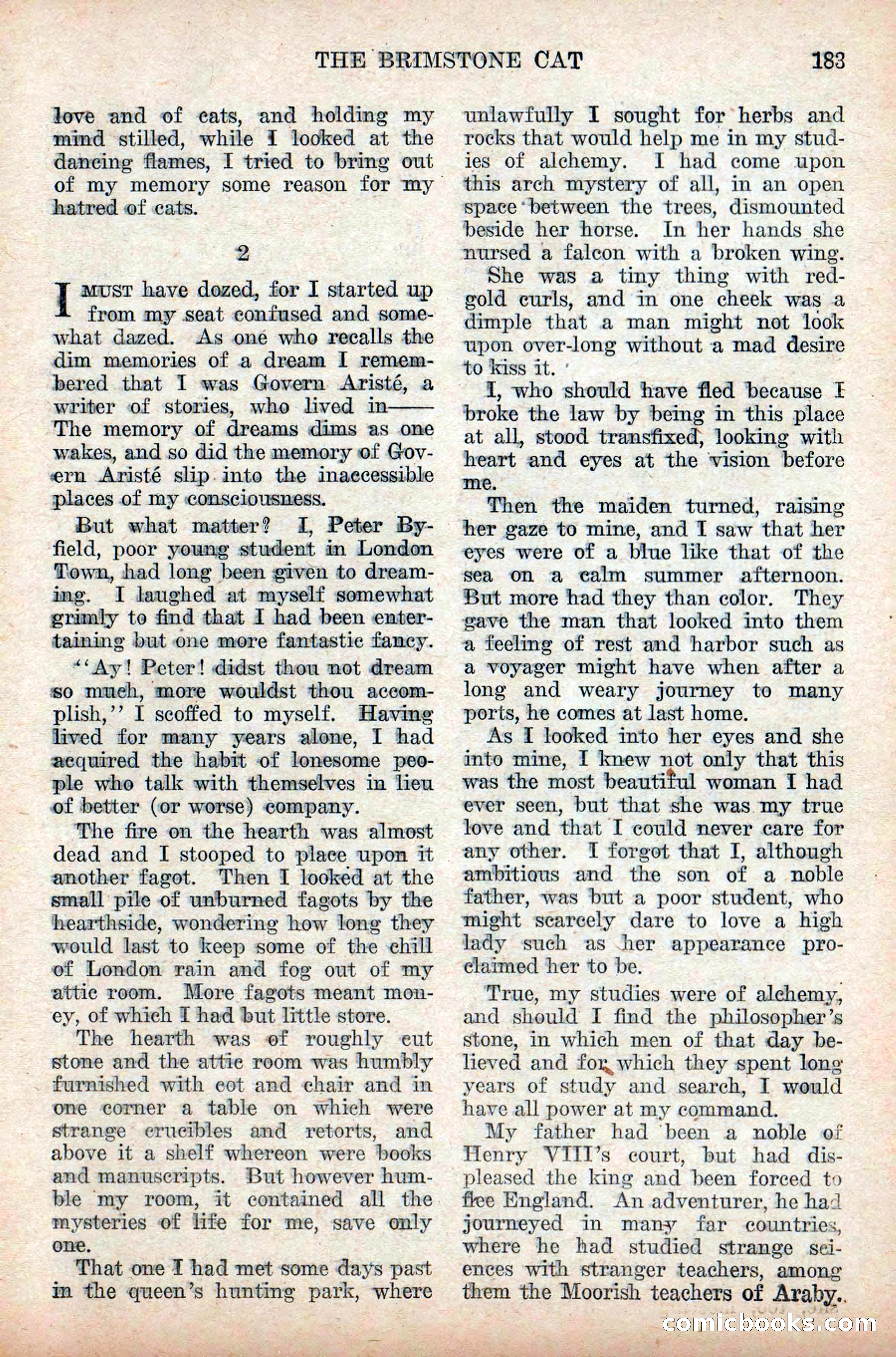 Weird Tales, Vol. 9, No. 2 — page 41 of 148