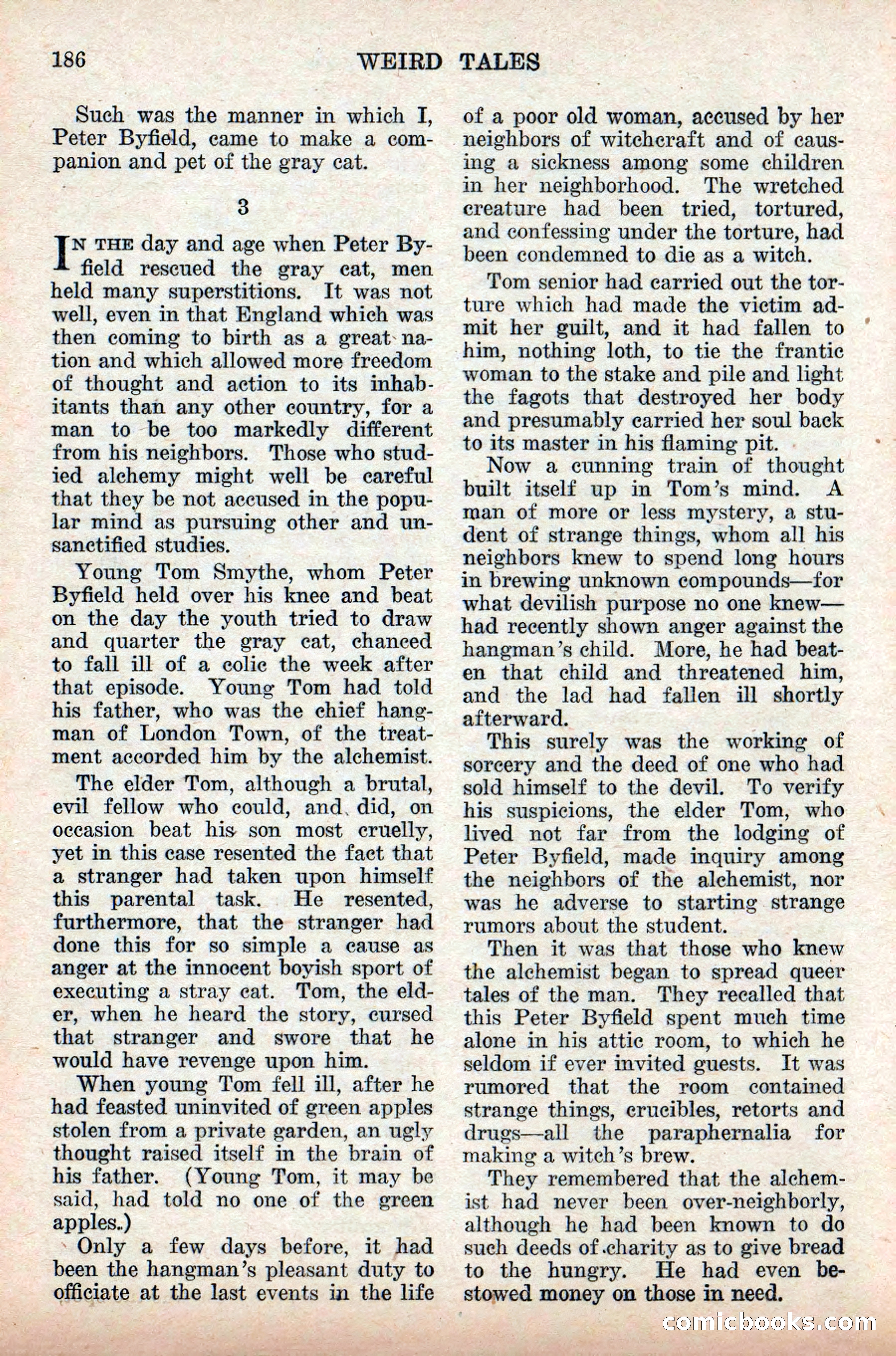Weird Tales, Vol. 9, No. 2 — page 44 of 148
