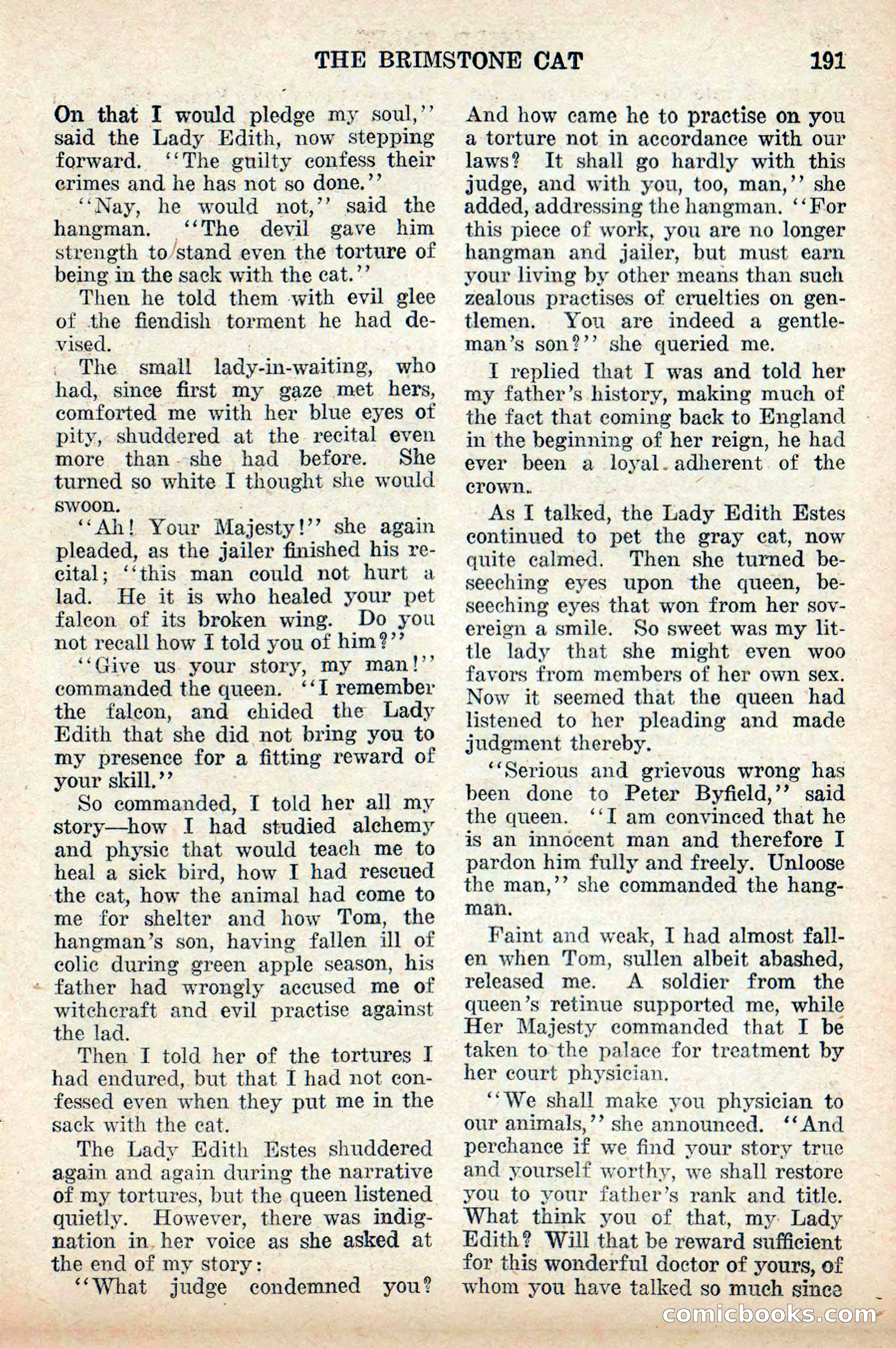 Weird Tales, Vol. 9, No. 2 — page 49 of 148