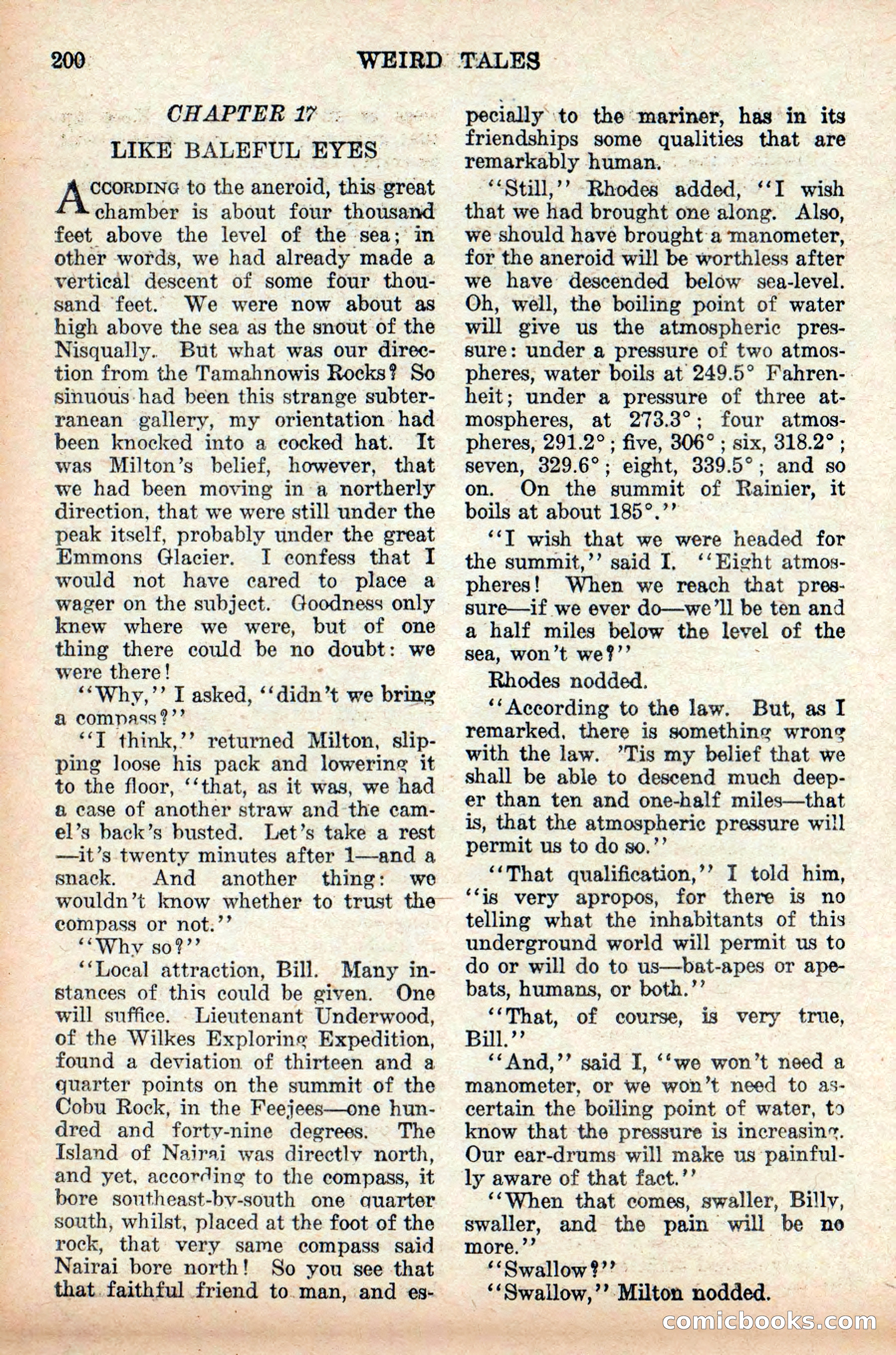 Weird Tales, Vol. 9, No. 2 — page 58 of 148