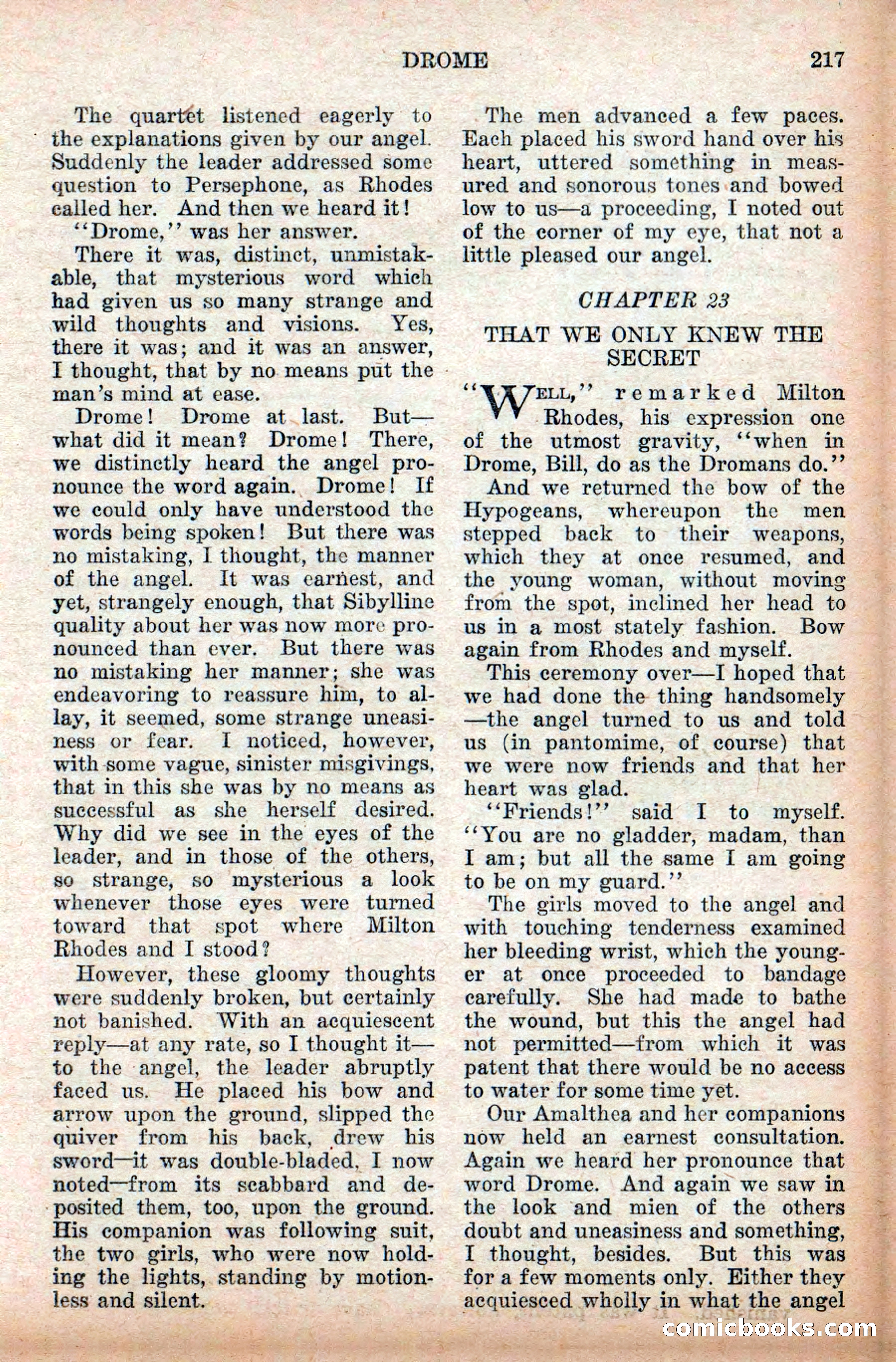 Weird Tales, Vol. 9, No. 2 — page 75 of 148