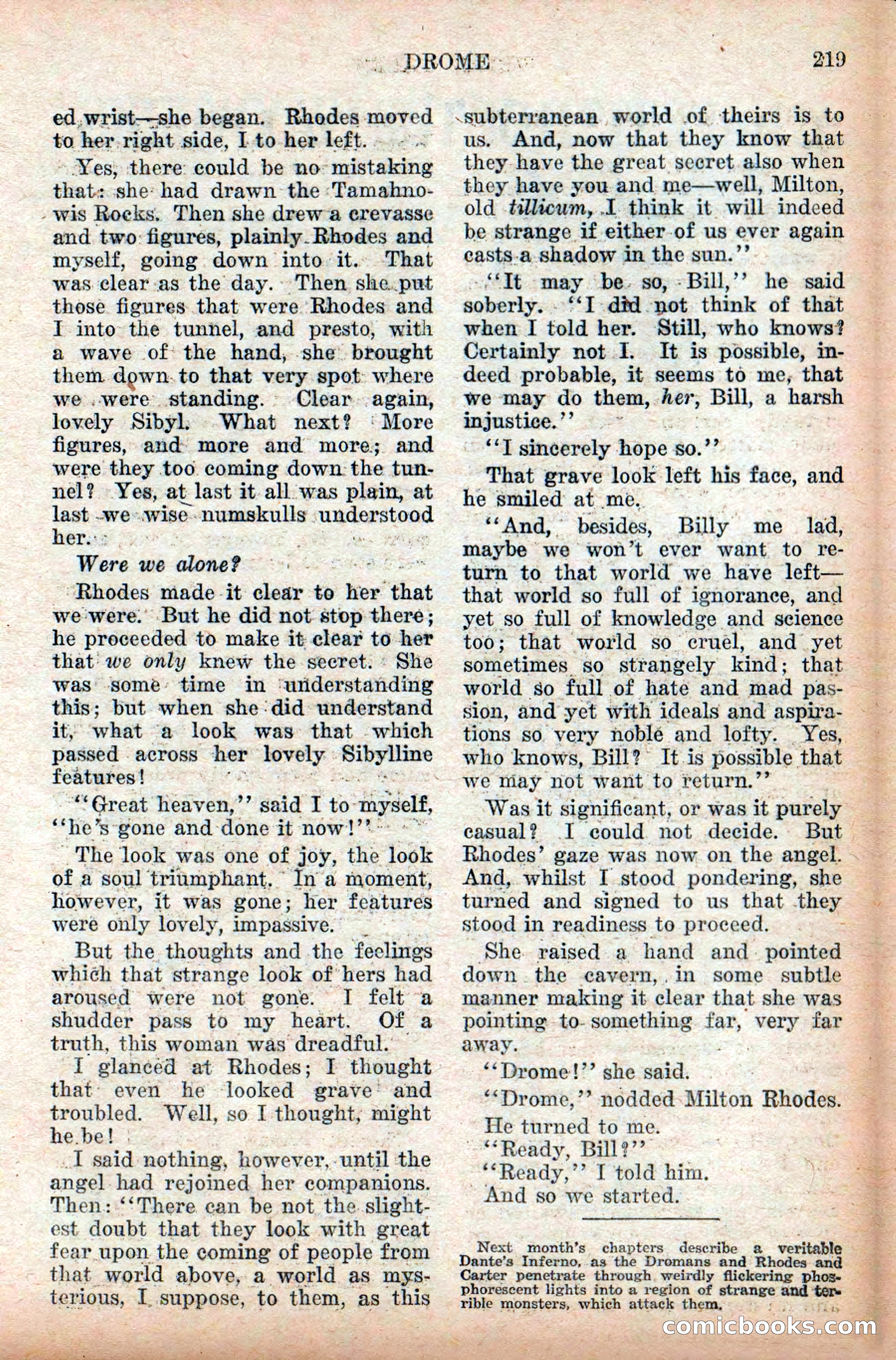 Weird Tales, Vol. 9, No. 2 — page 77 of 148