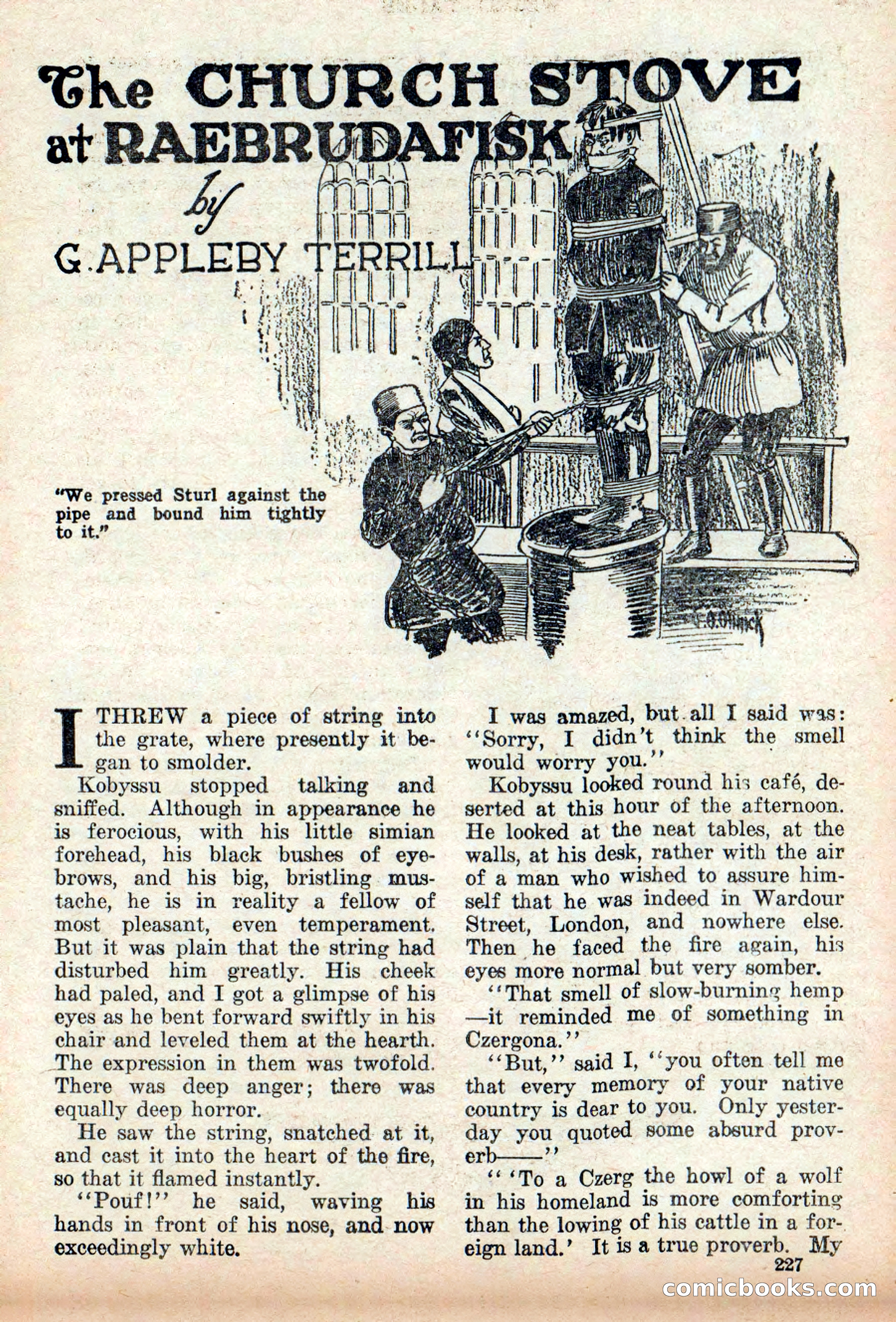 Weird Tales, Vol. 9, No. 2 — page 85 of 148