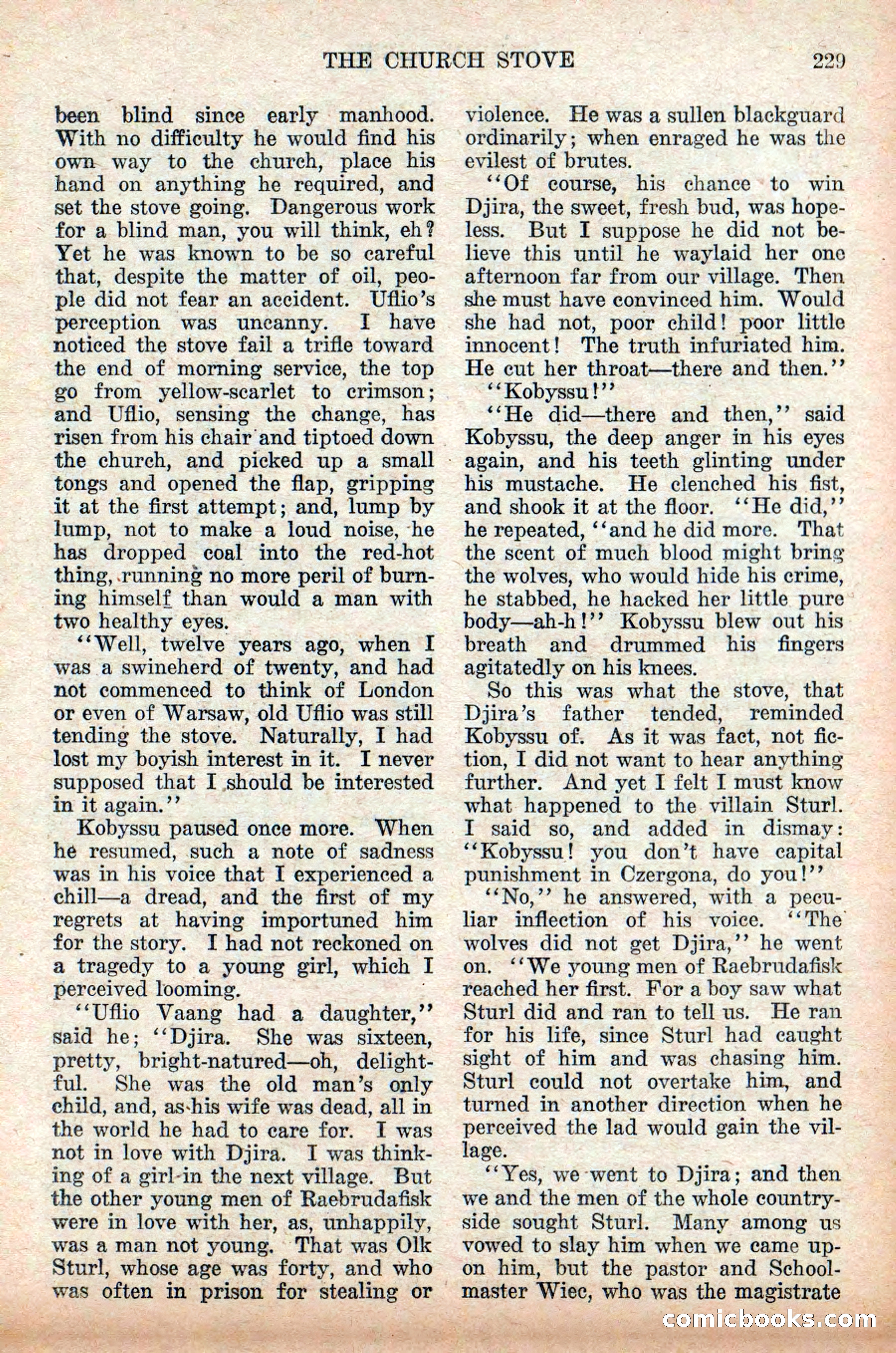 Weird Tales, Vol. 9, No. 2 — page 87 of 148