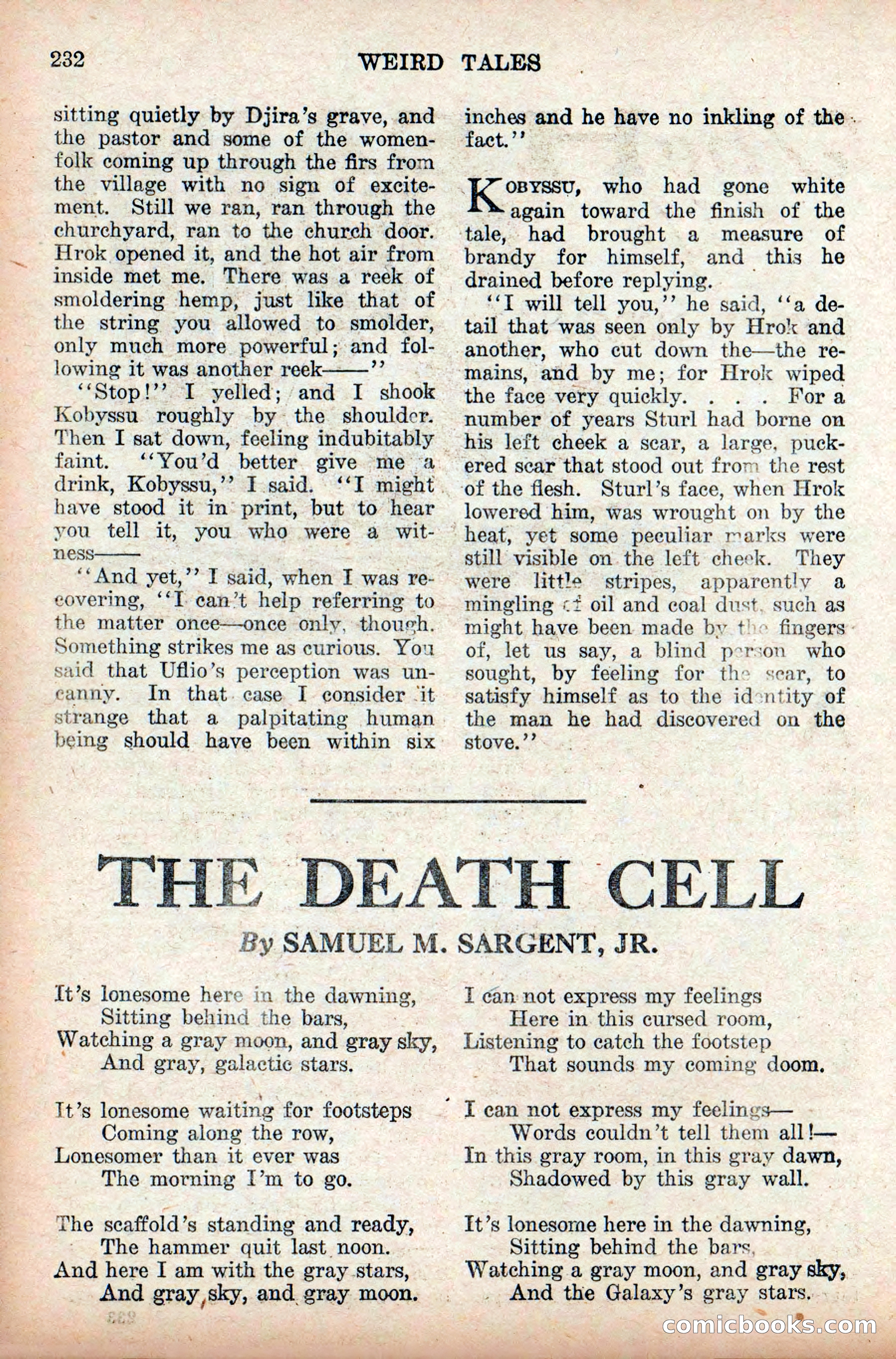 Weird Tales, Vol. 9, No. 2 — page 90 of 148