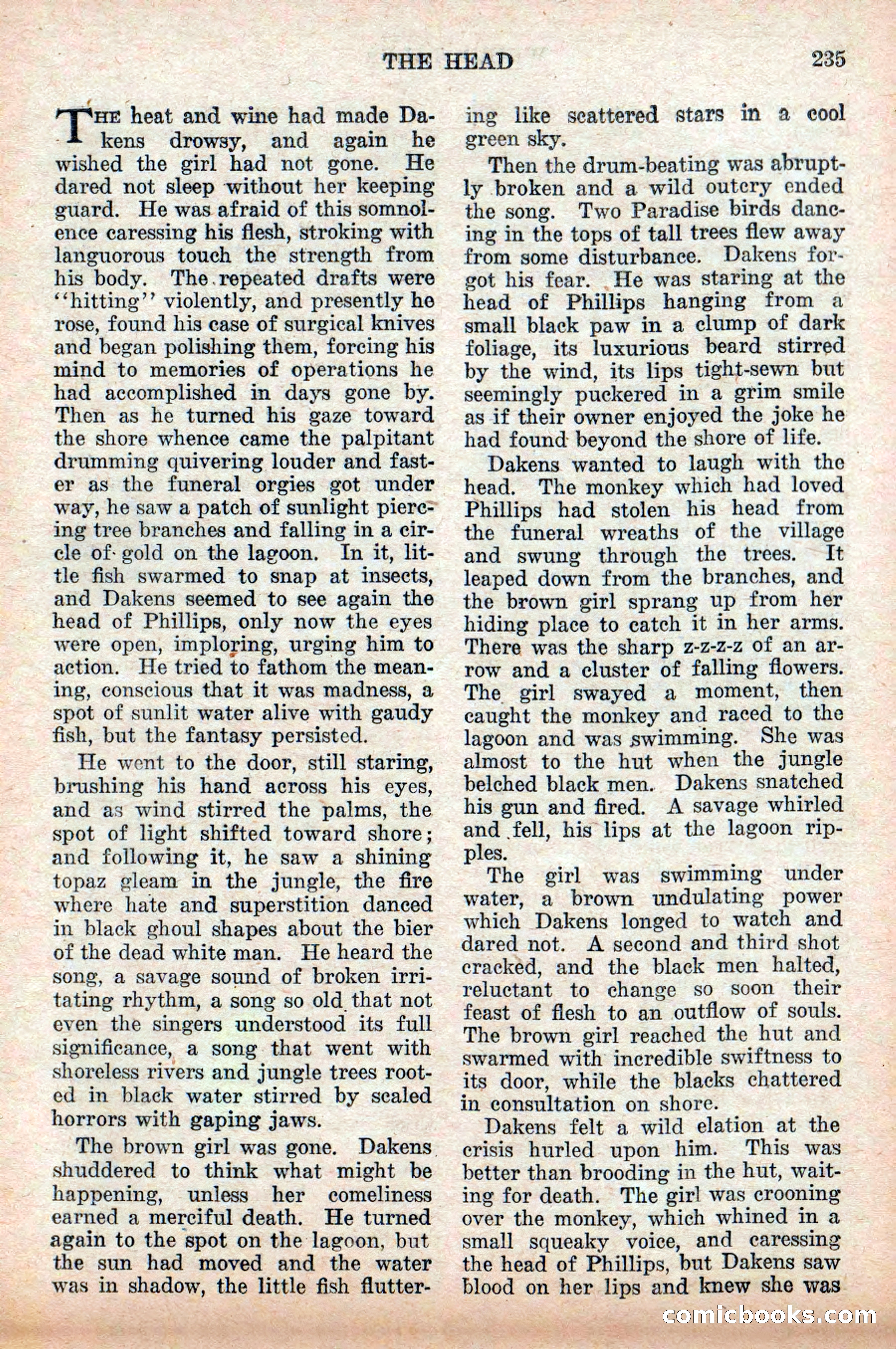 Weird Tales, Vol. 9, No. 2 — page 93 of 148