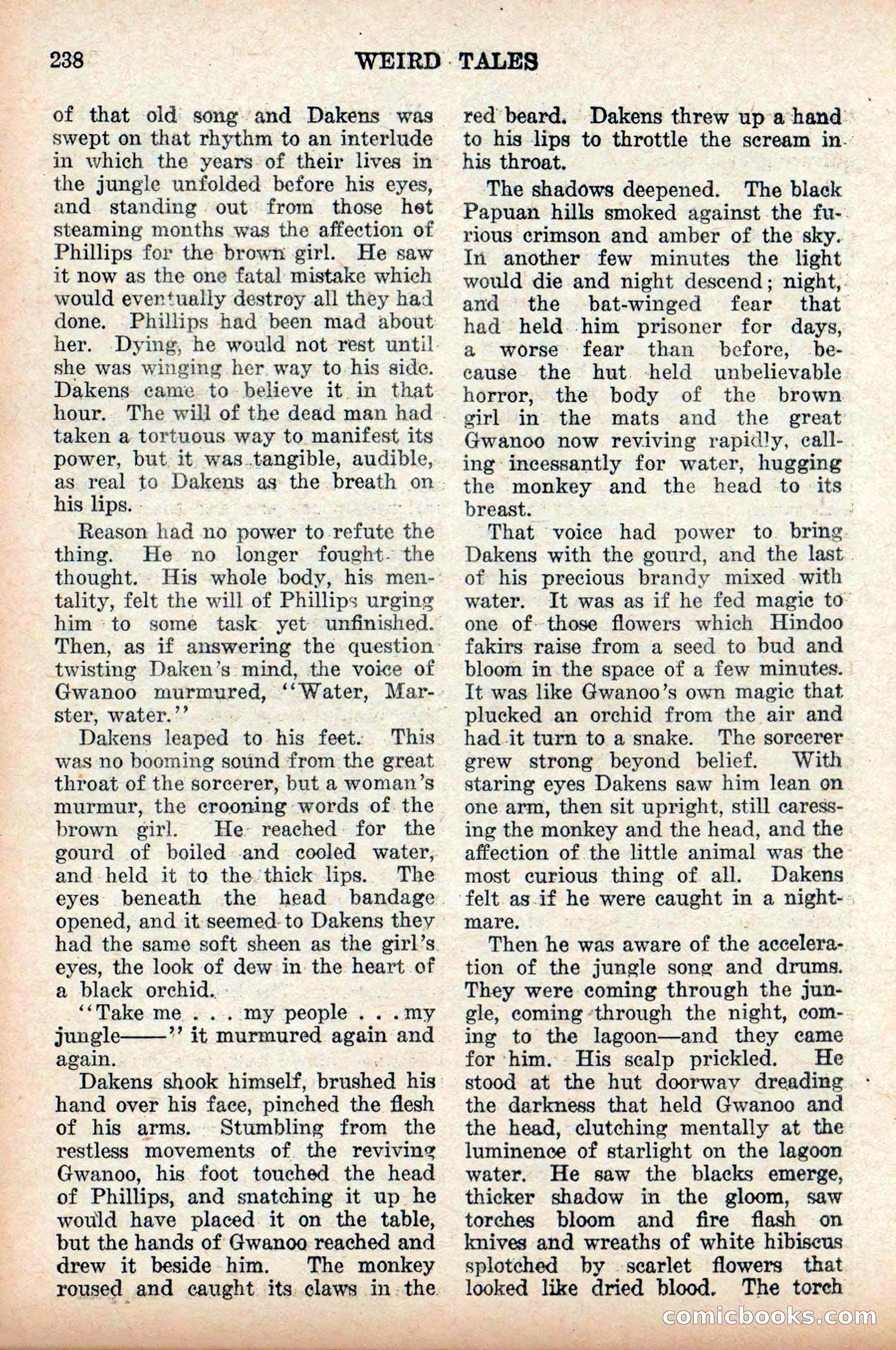 Weird Tales, Vol. 9, No. 2 — page 96 of 148