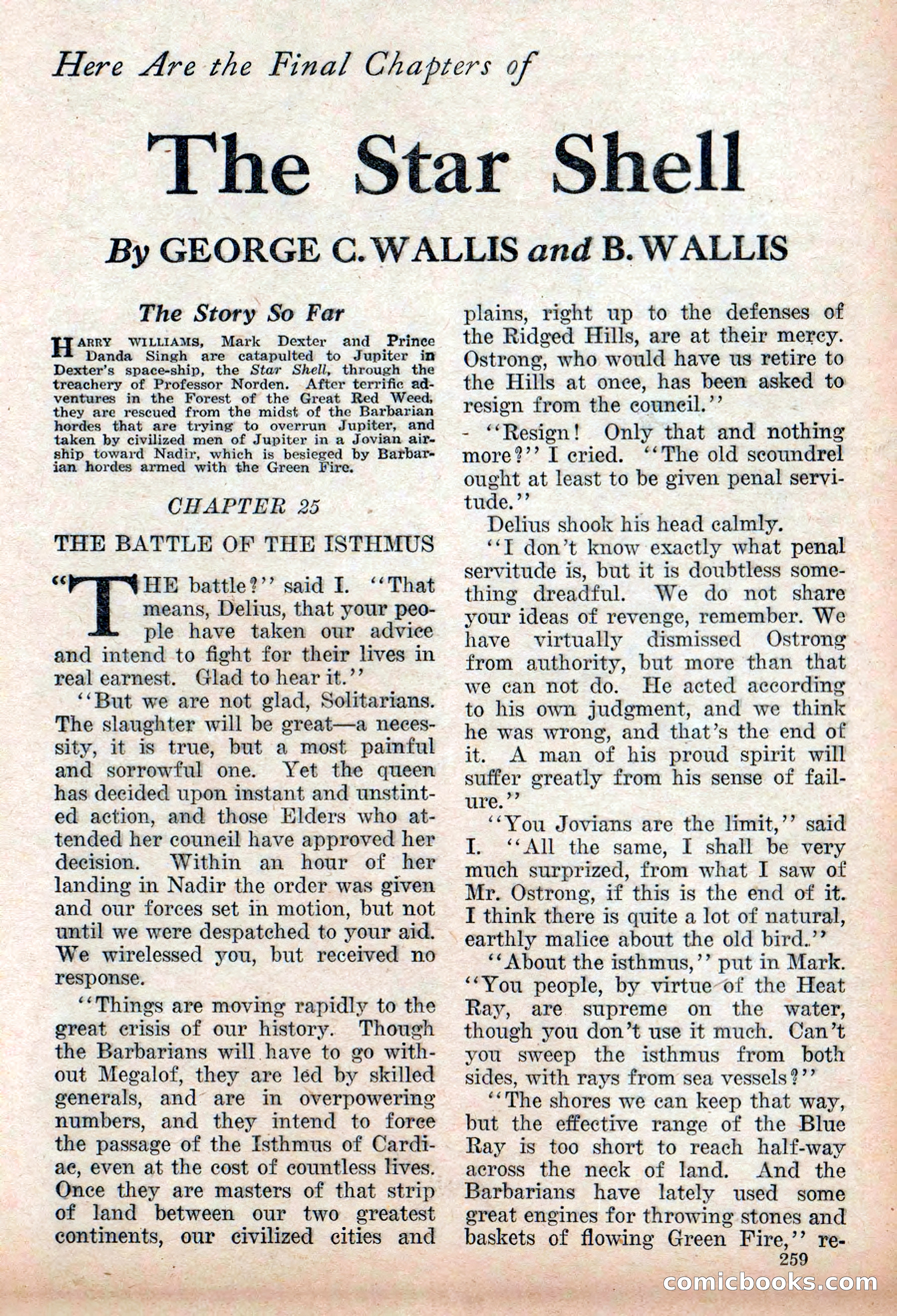 Weird Tales, Vol. 9, No. 2 — page 117 of 148