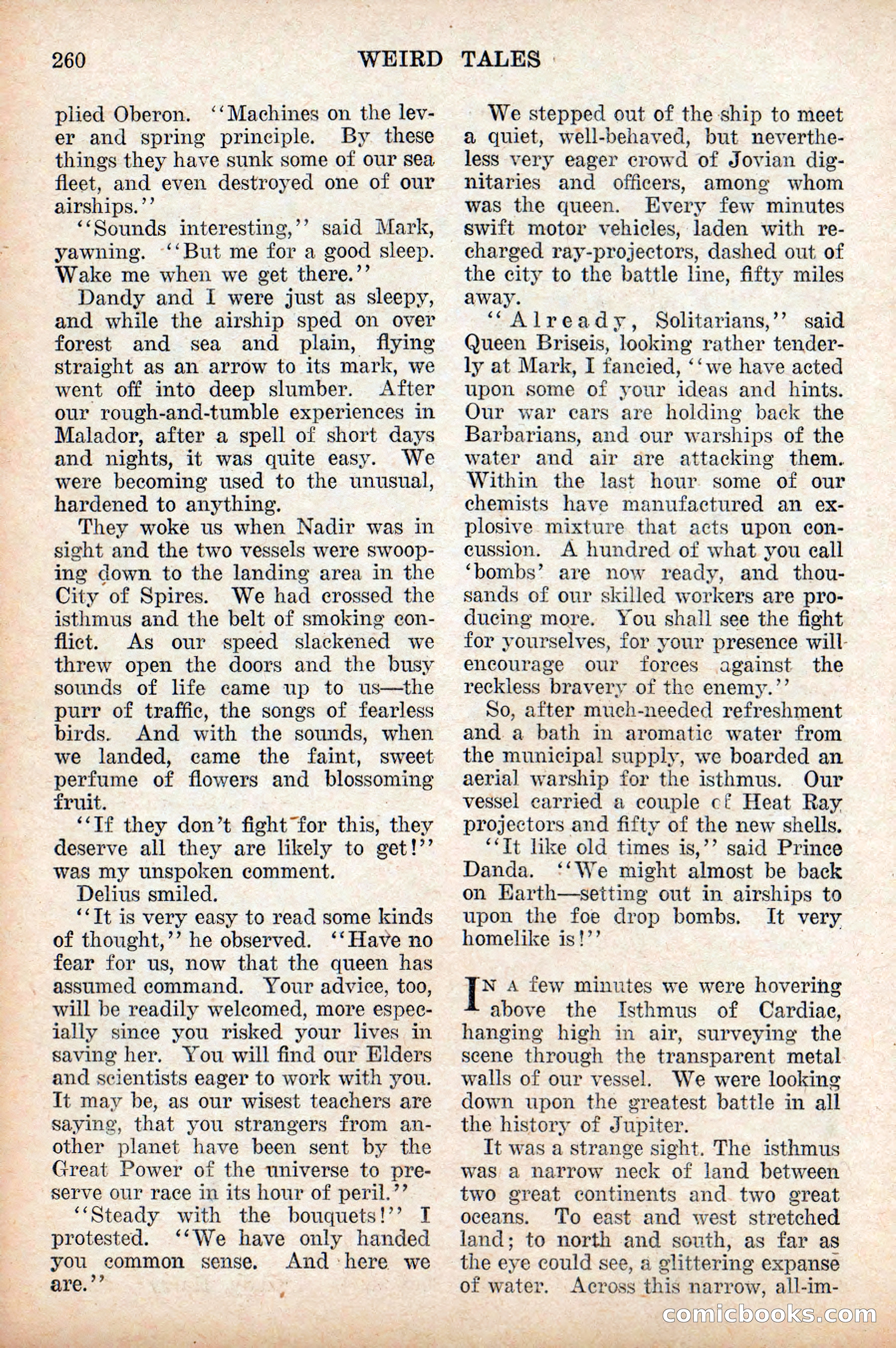 Weird Tales, Vol. 9, No. 2 — page 118 of 148