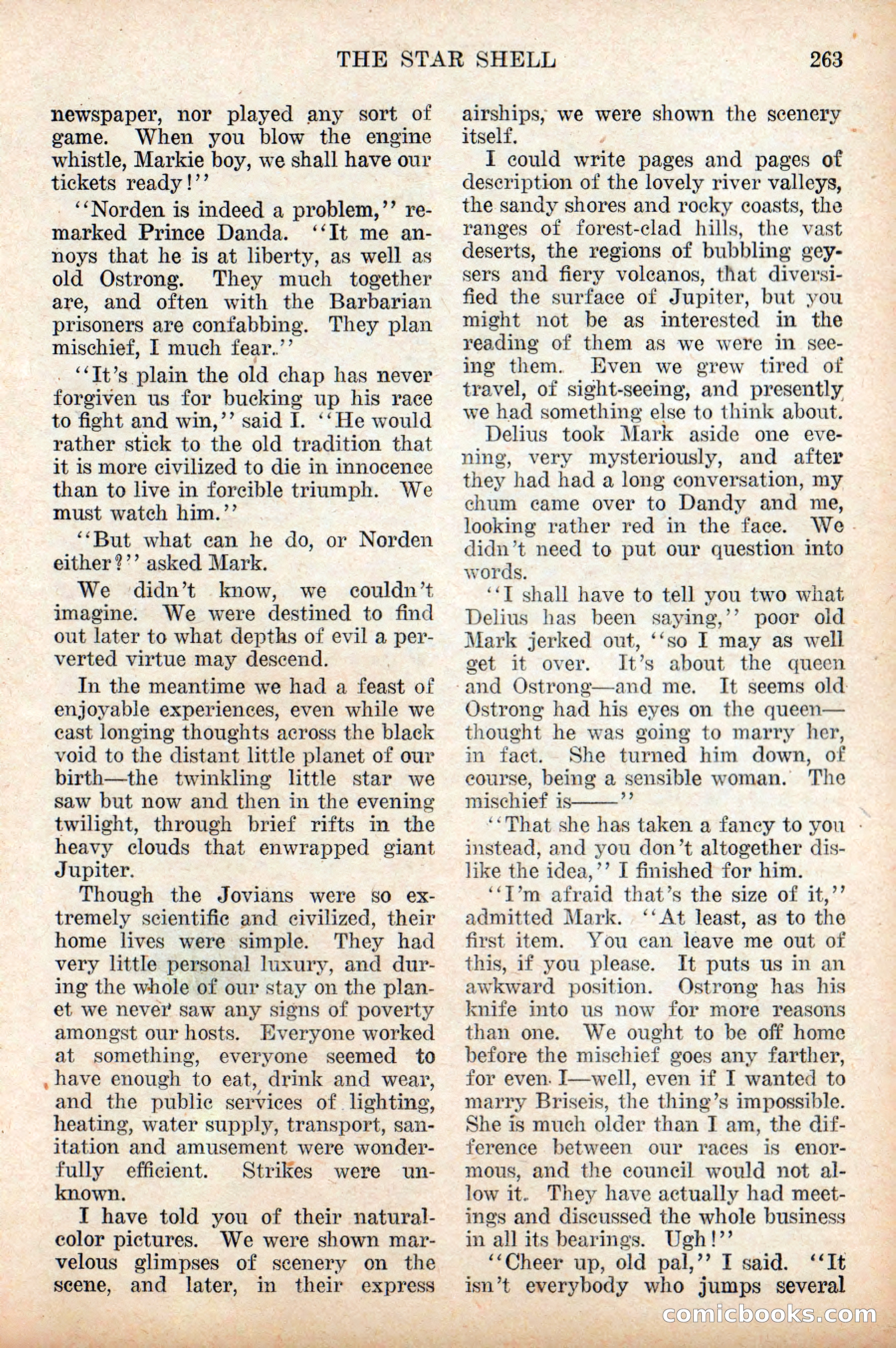 Weird Tales, Vol. 9, No. 2 — page 121 of 148