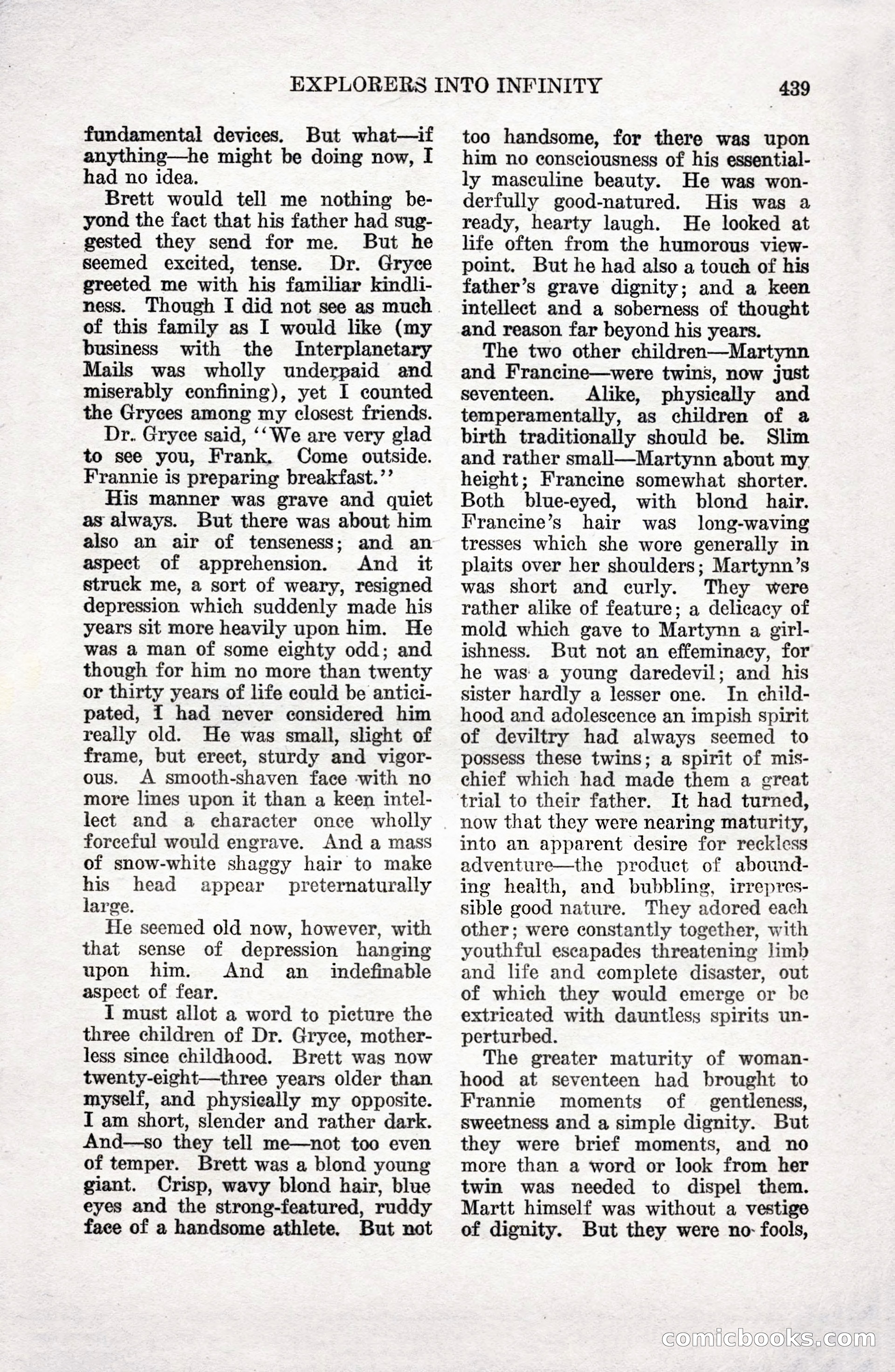 Weird Tales, Vol. 9 No. 4 — page 9 of 148