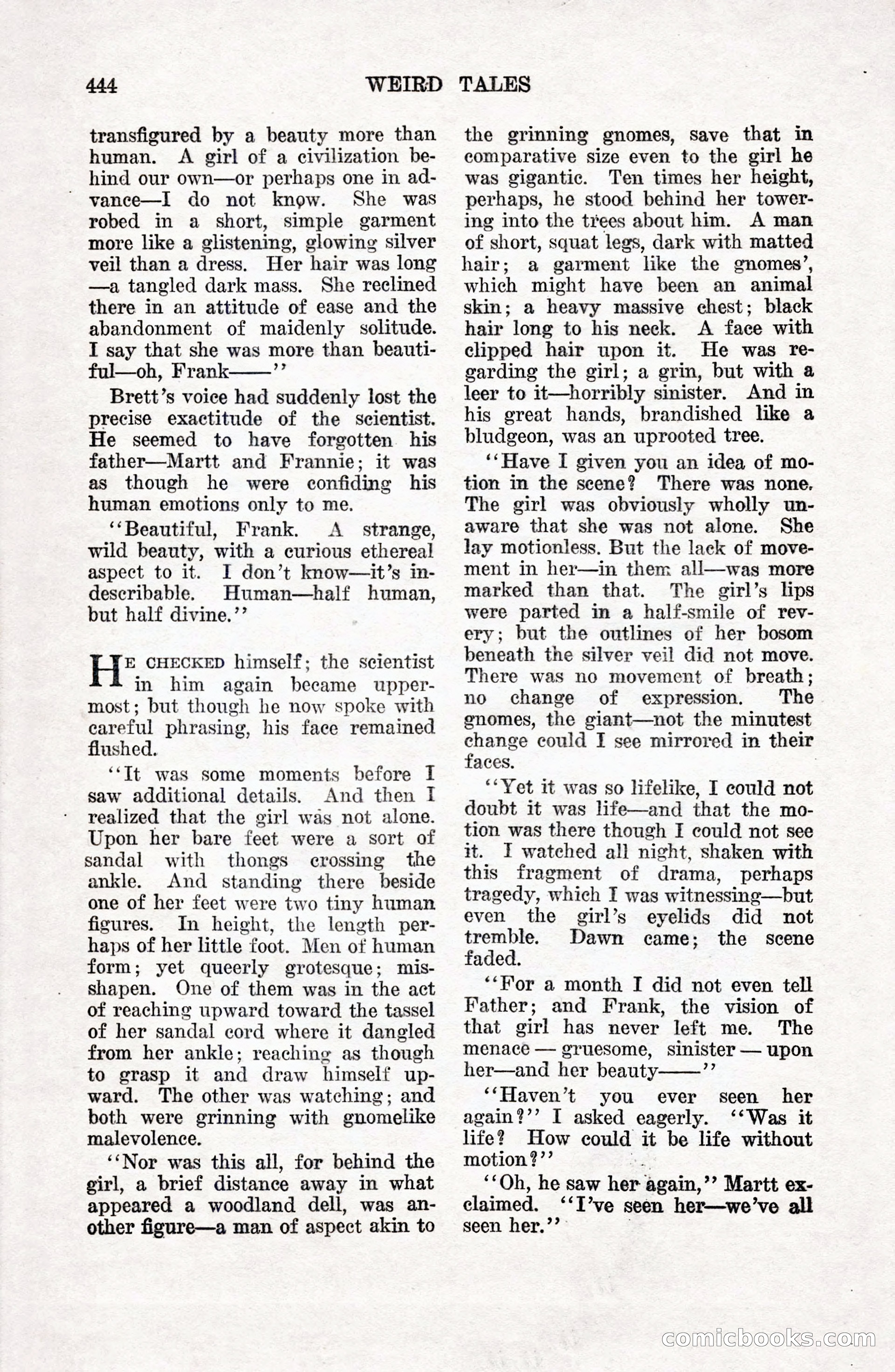 Weird Tales, Vol. 9 No. 4 — page 14 of 148