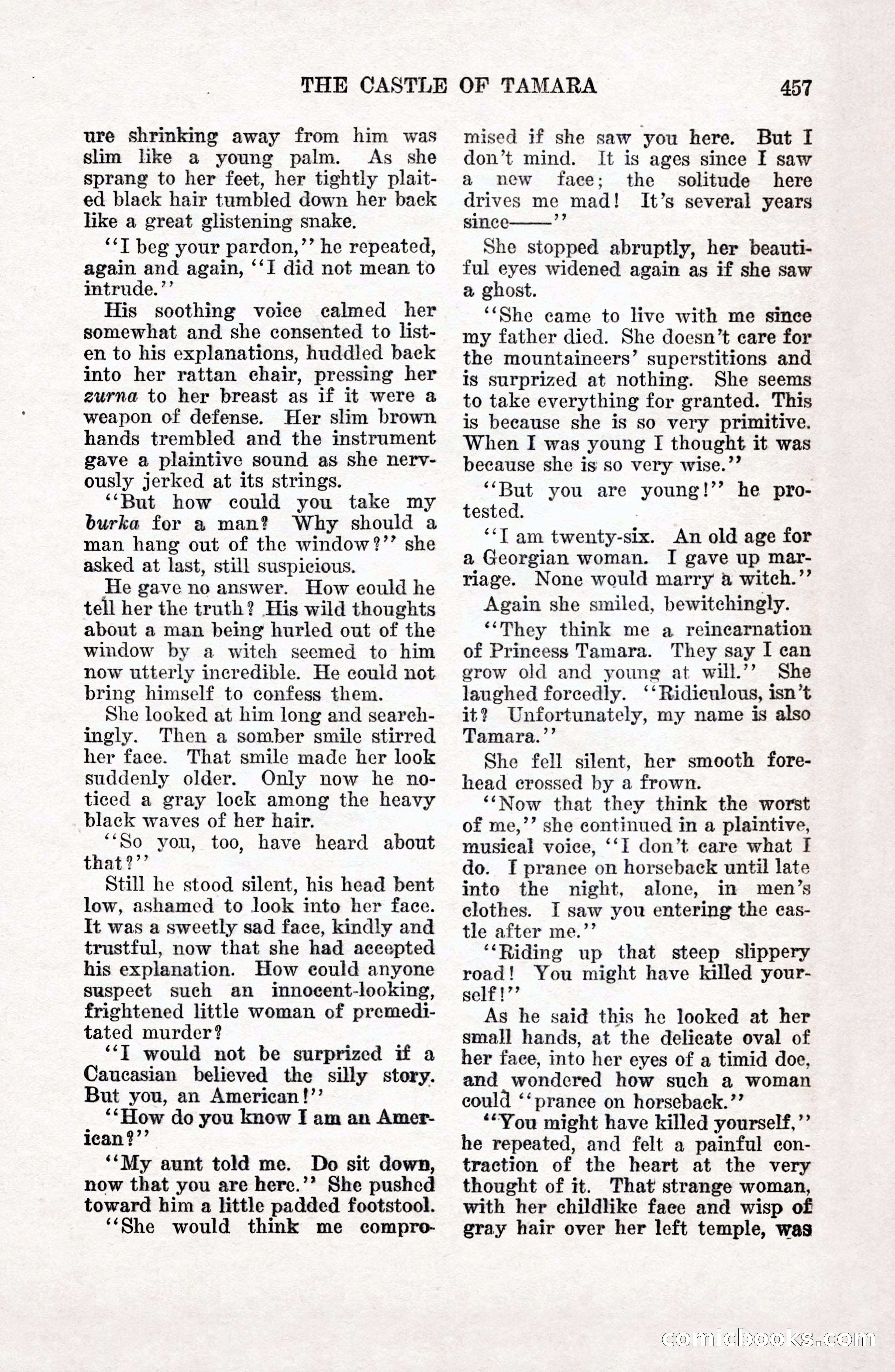 Weird Tales, Vol. 9 No. 4 — page 27 of 148