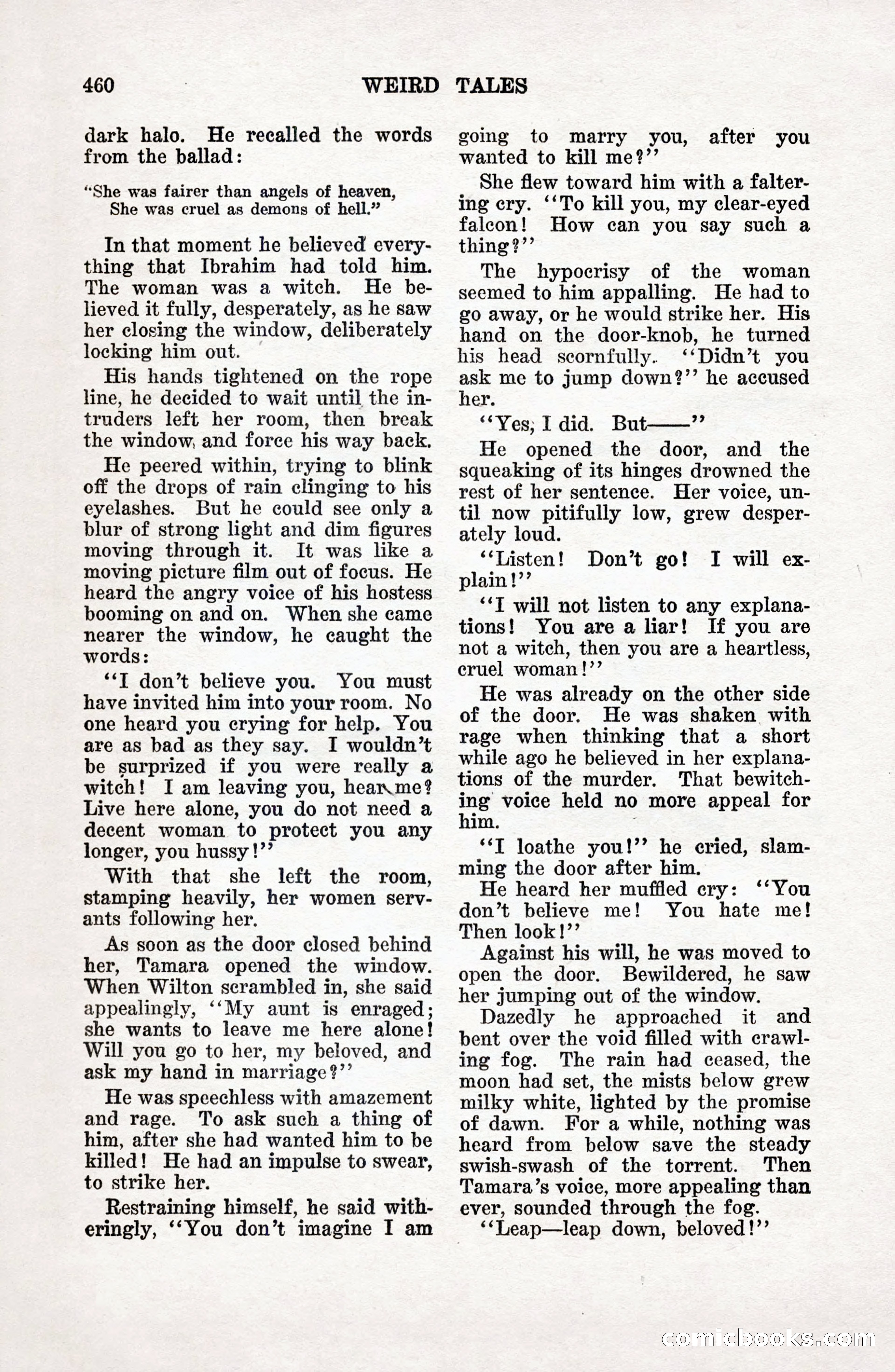 Weird Tales, Vol. 9 No. 4 — page 30 of 148