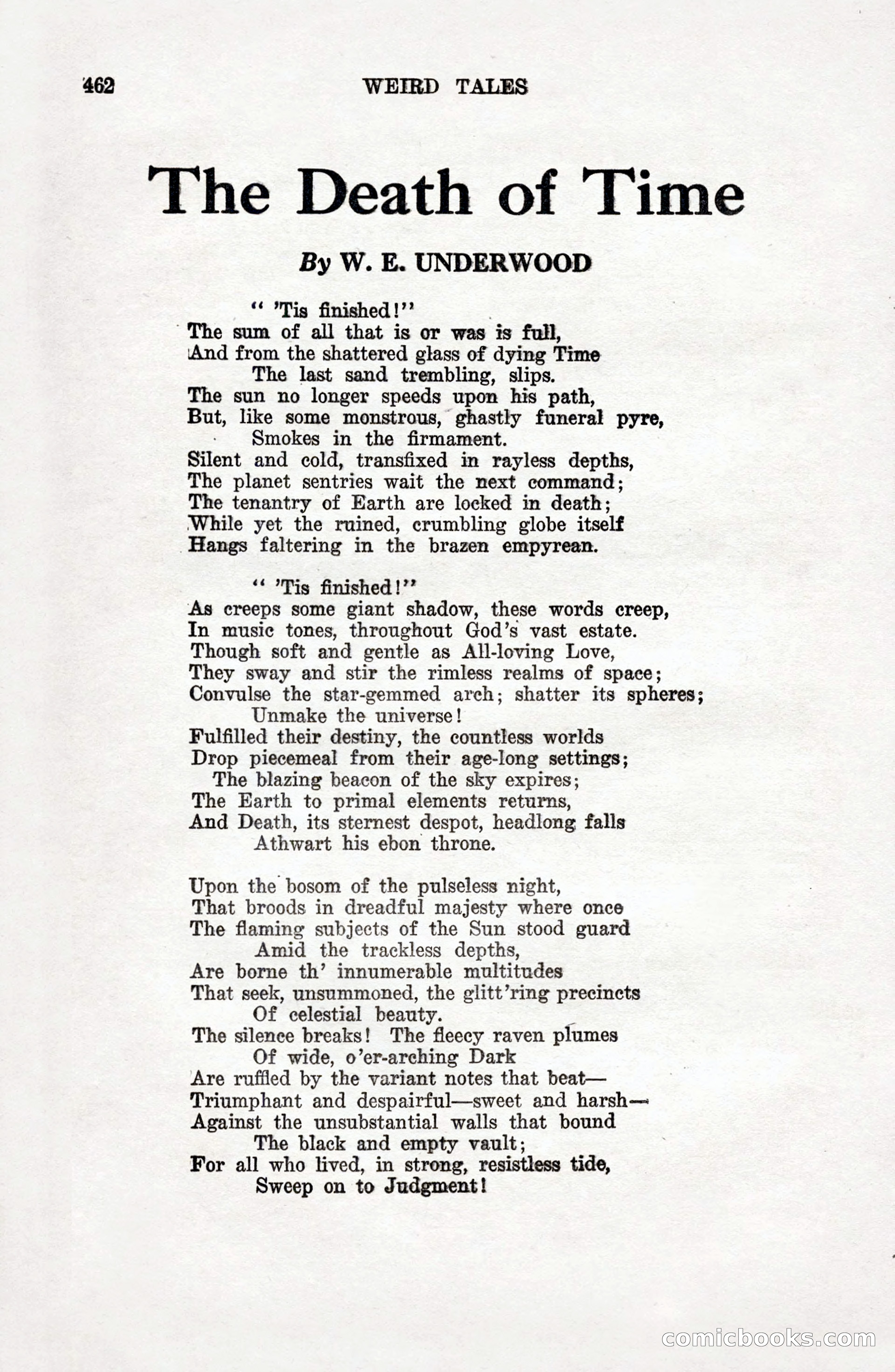 Weird Tales, Vol. 9 No. 4 — page 32 of 148