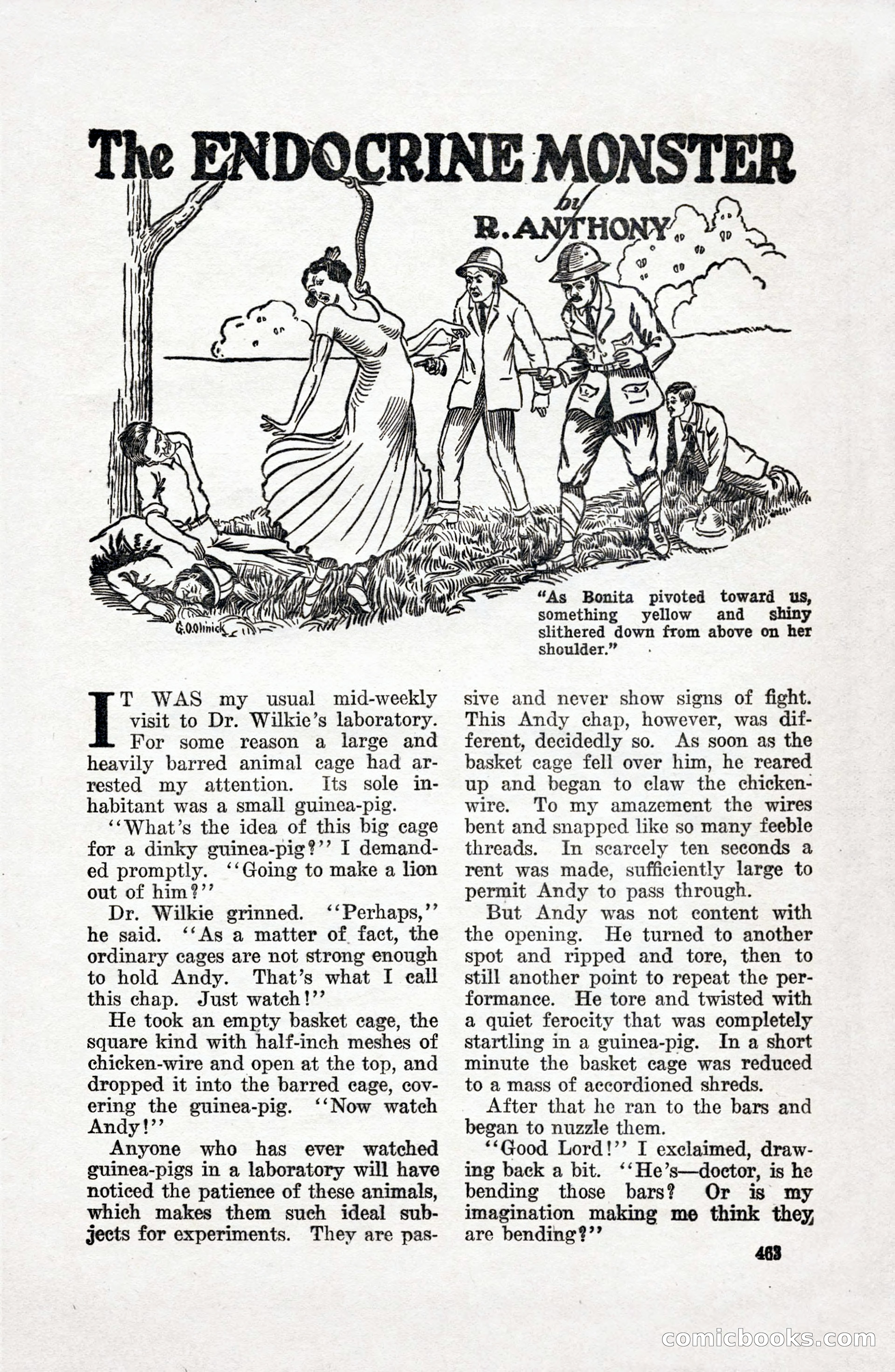 Weird Tales, Vol. 9 No. 4 — page 33 of 148