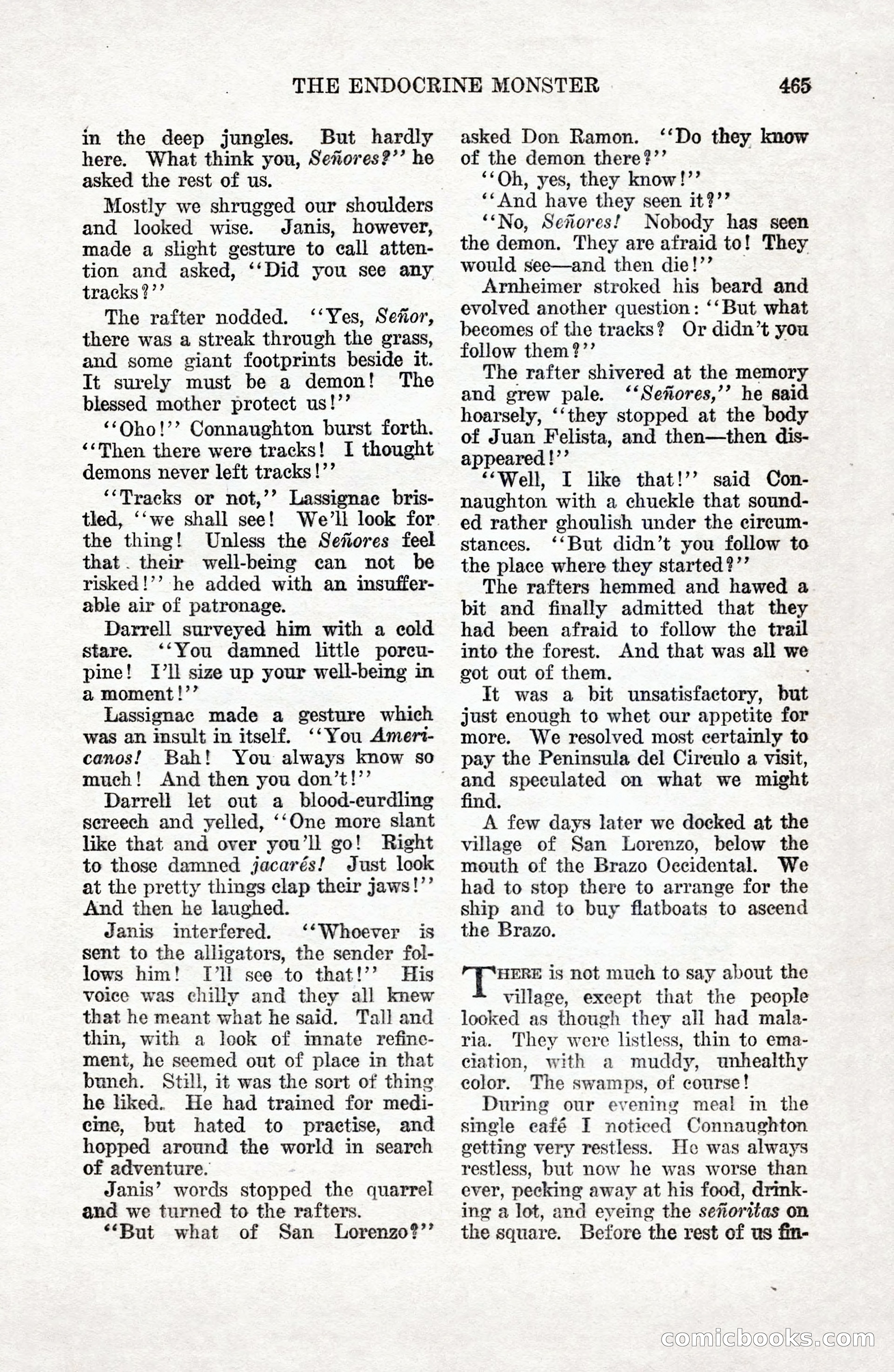 Weird Tales, Vol. 9 No. 4 — page 35 of 148