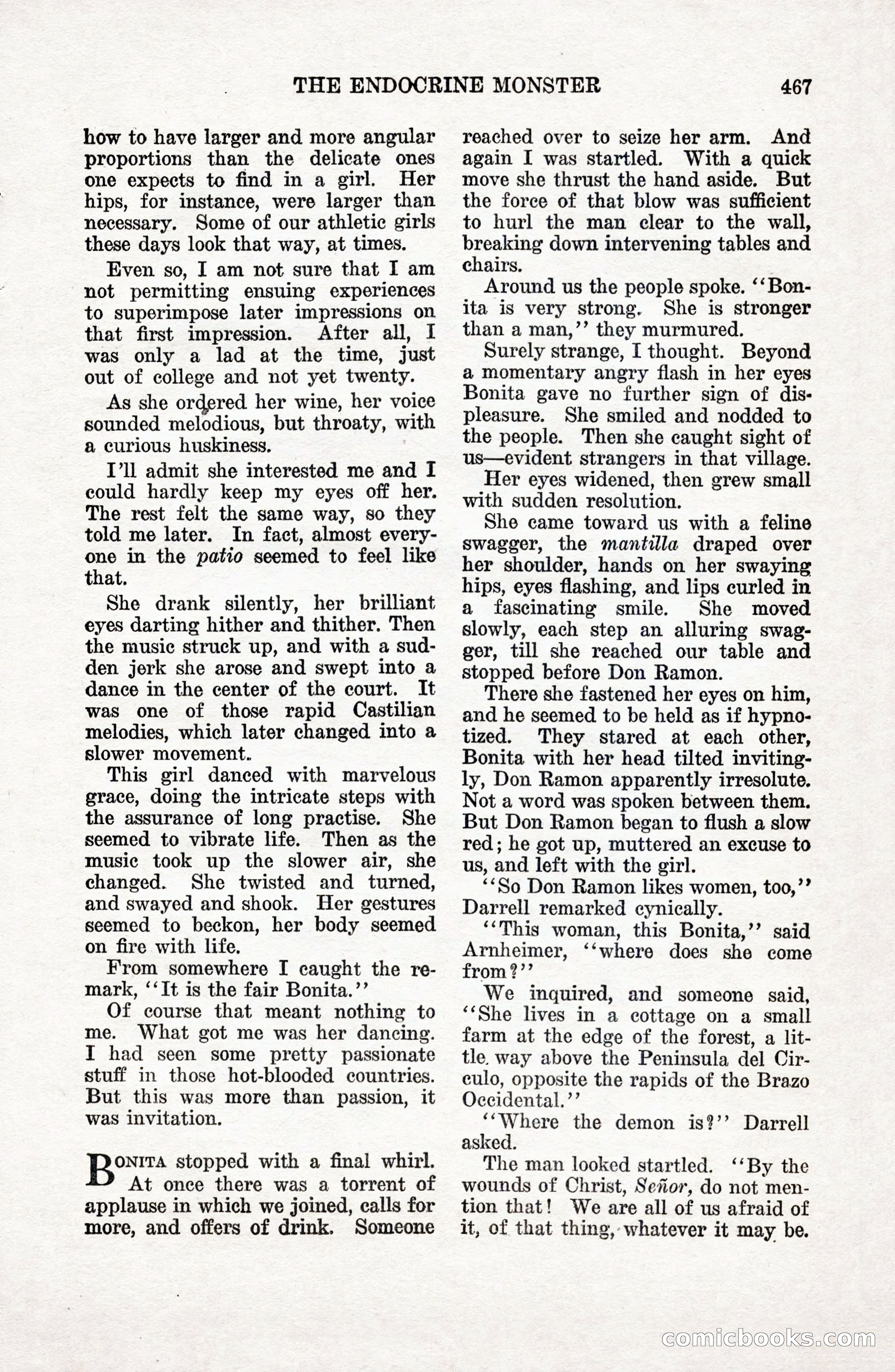 Weird Tales, Vol. 9 No. 4 — page 37 of 148