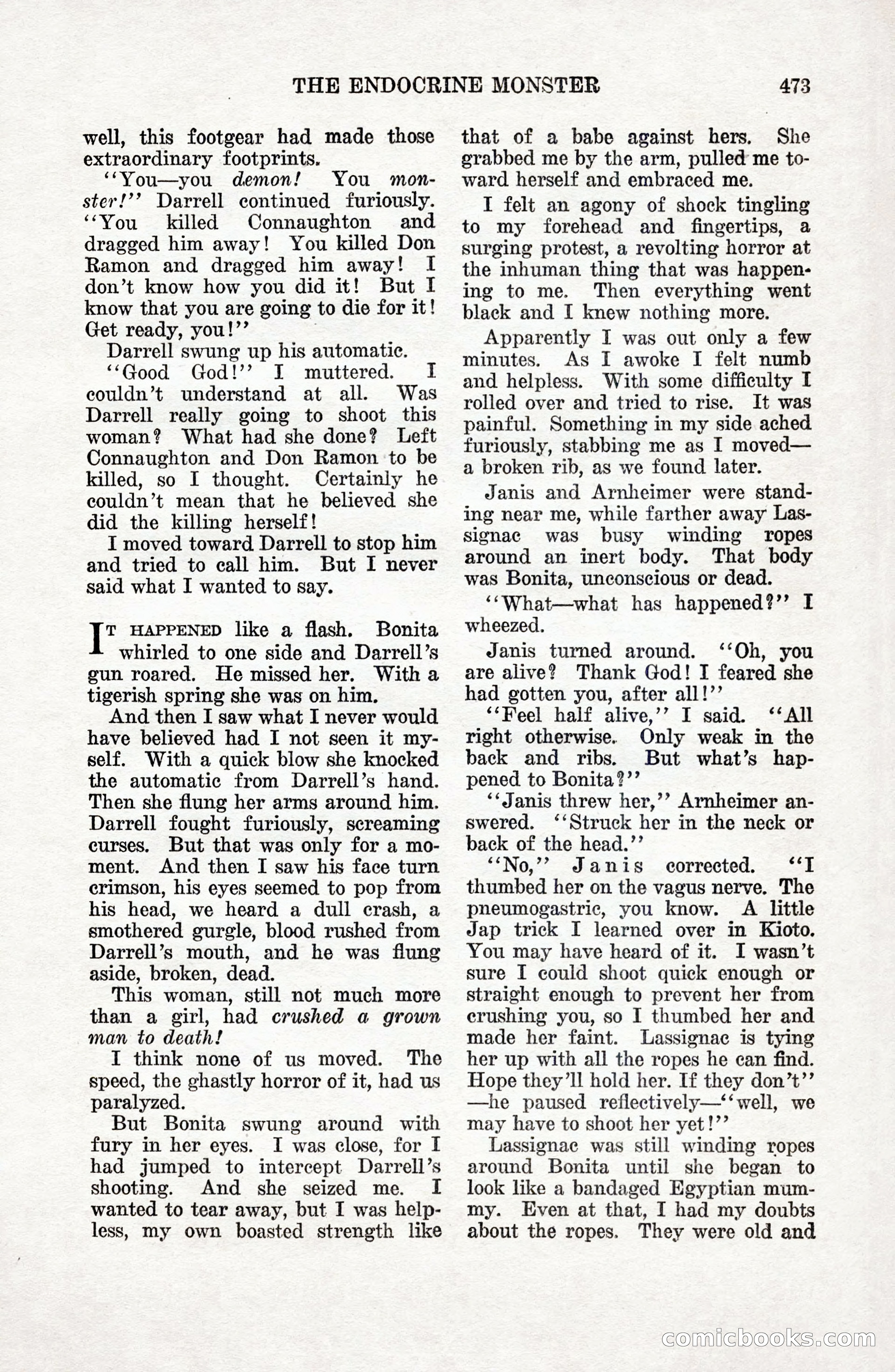 Weird Tales, Vol. 9 No. 4 — page 43 of 148