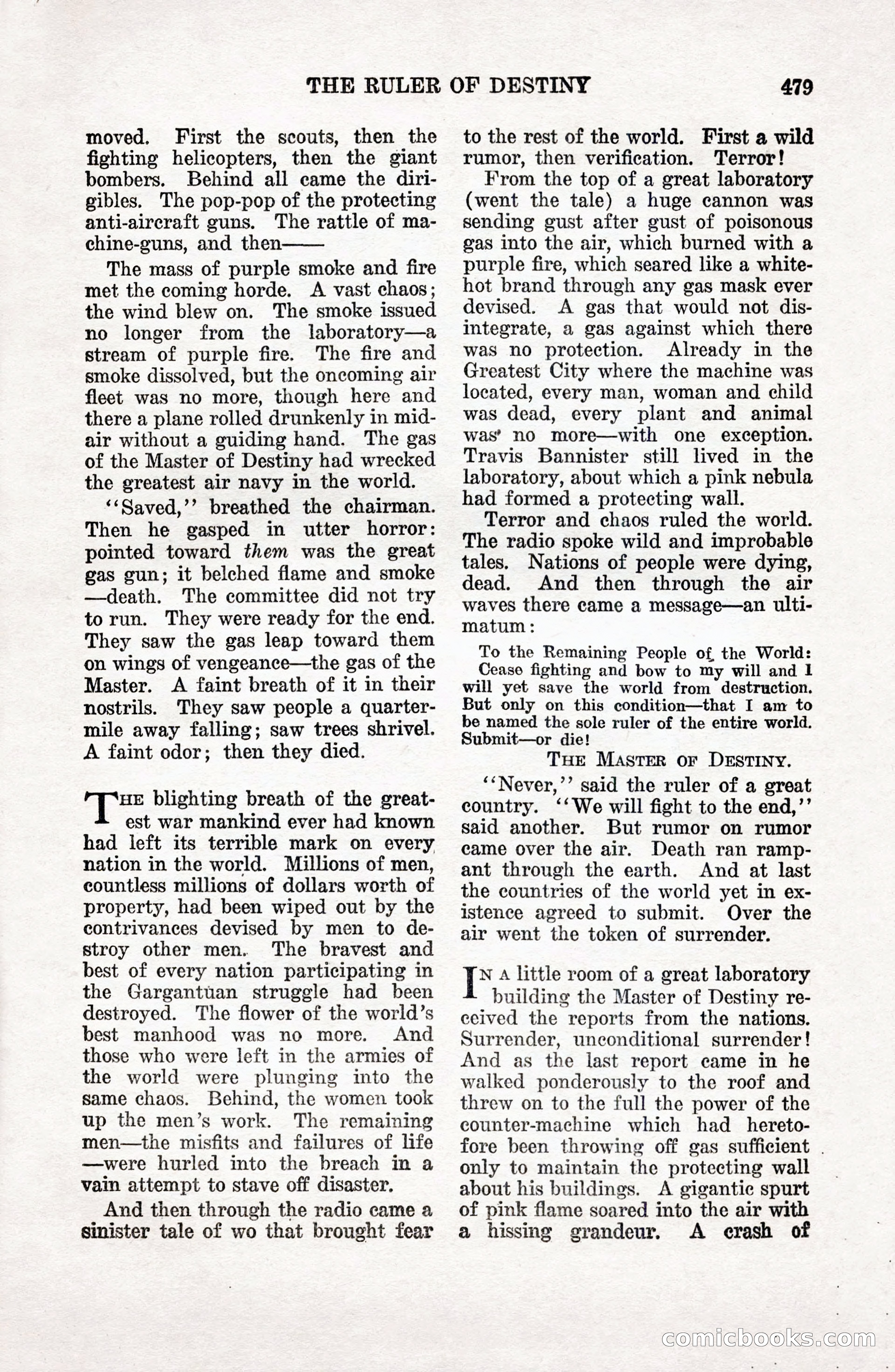 Weird Tales, Vol. 9 No. 4 — page 49 of 148