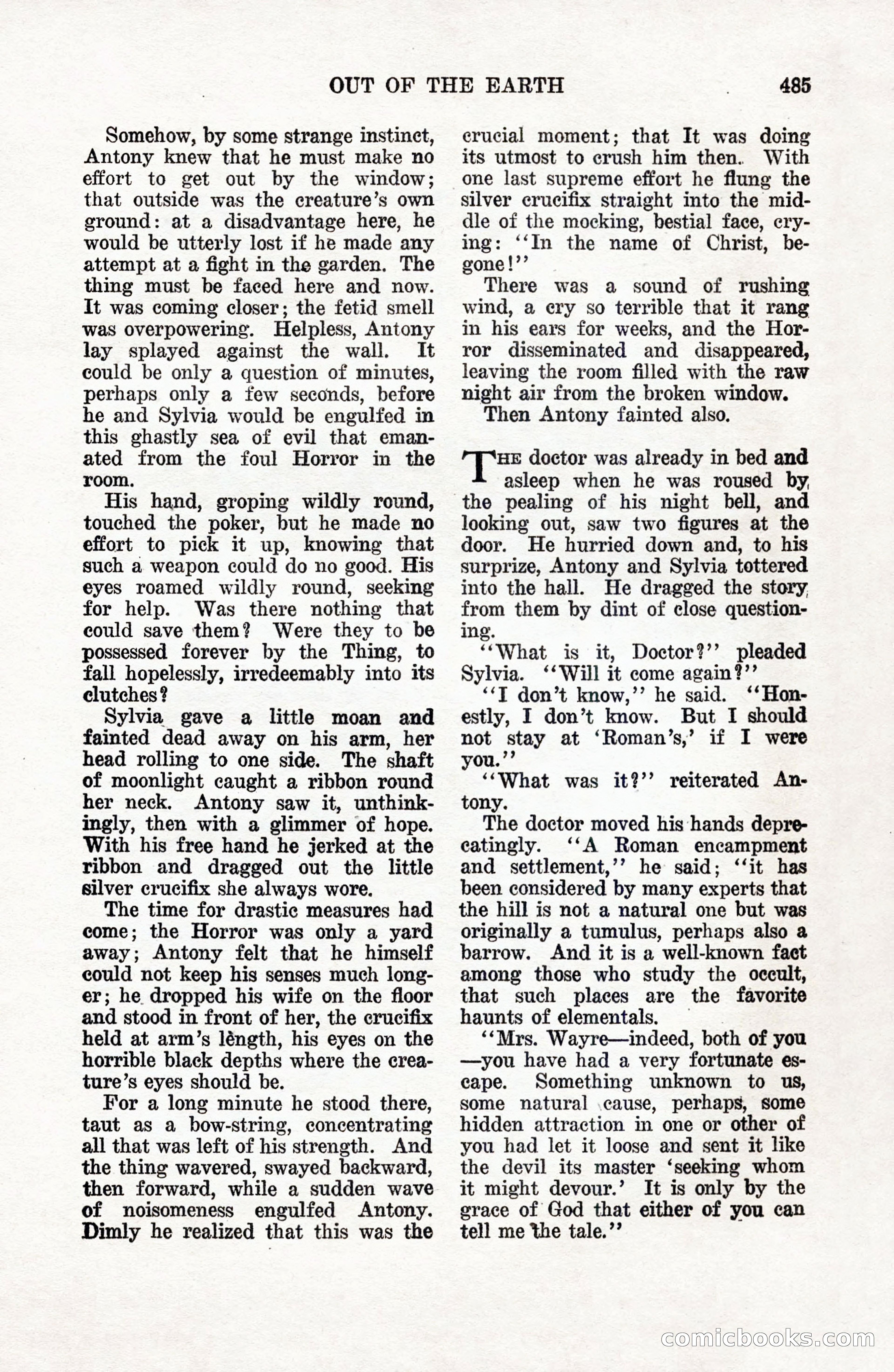 Weird Tales, Vol. 9 No. 4 — page 55 of 148