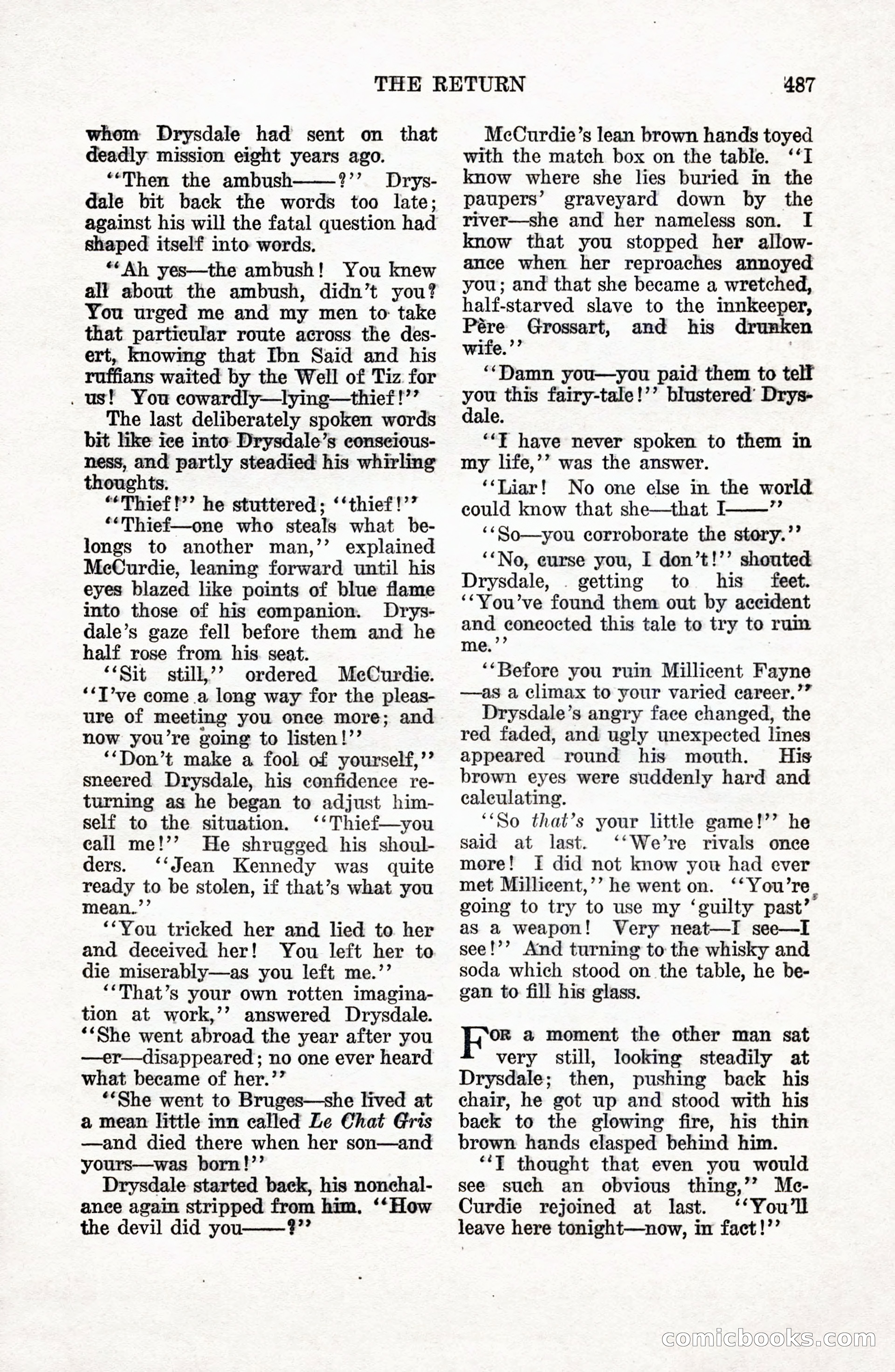 Weird Tales, Vol. 9 No. 4 — page 57 of 148
