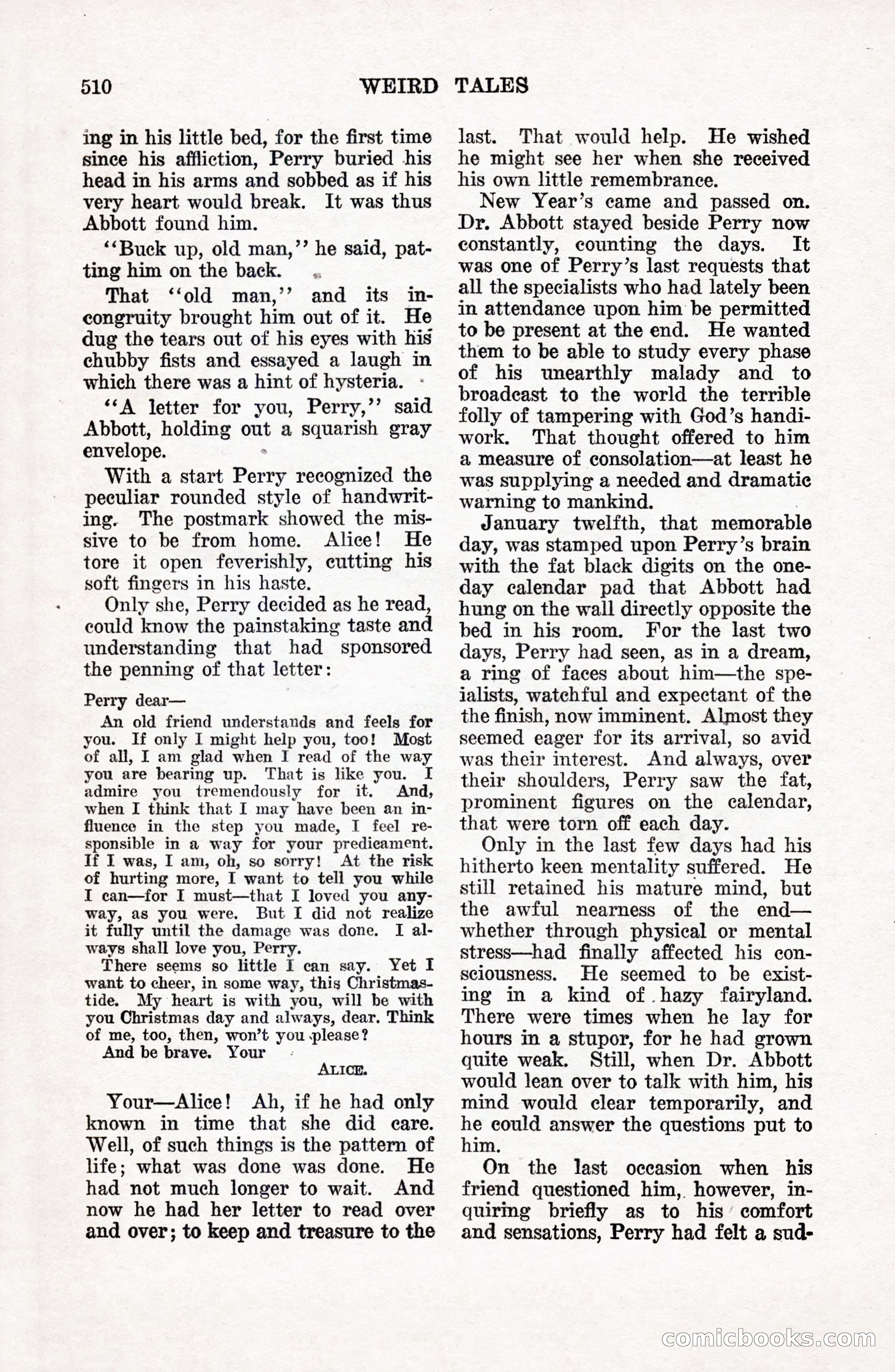Weird Tales, Vol. 9 No. 4 — page 80 of 148