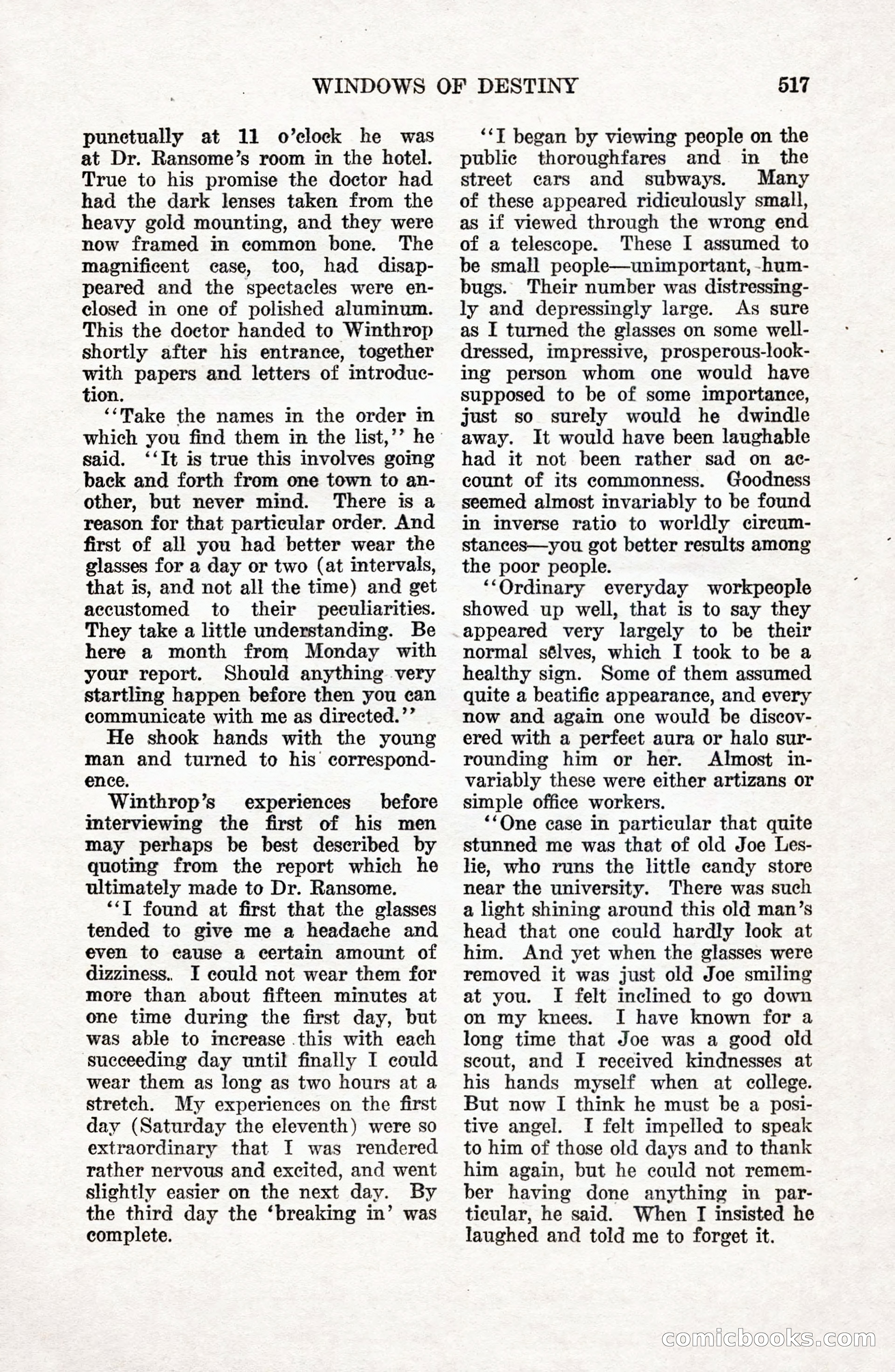 Weird Tales, Vol. 9 No. 4 — page 87 of 148