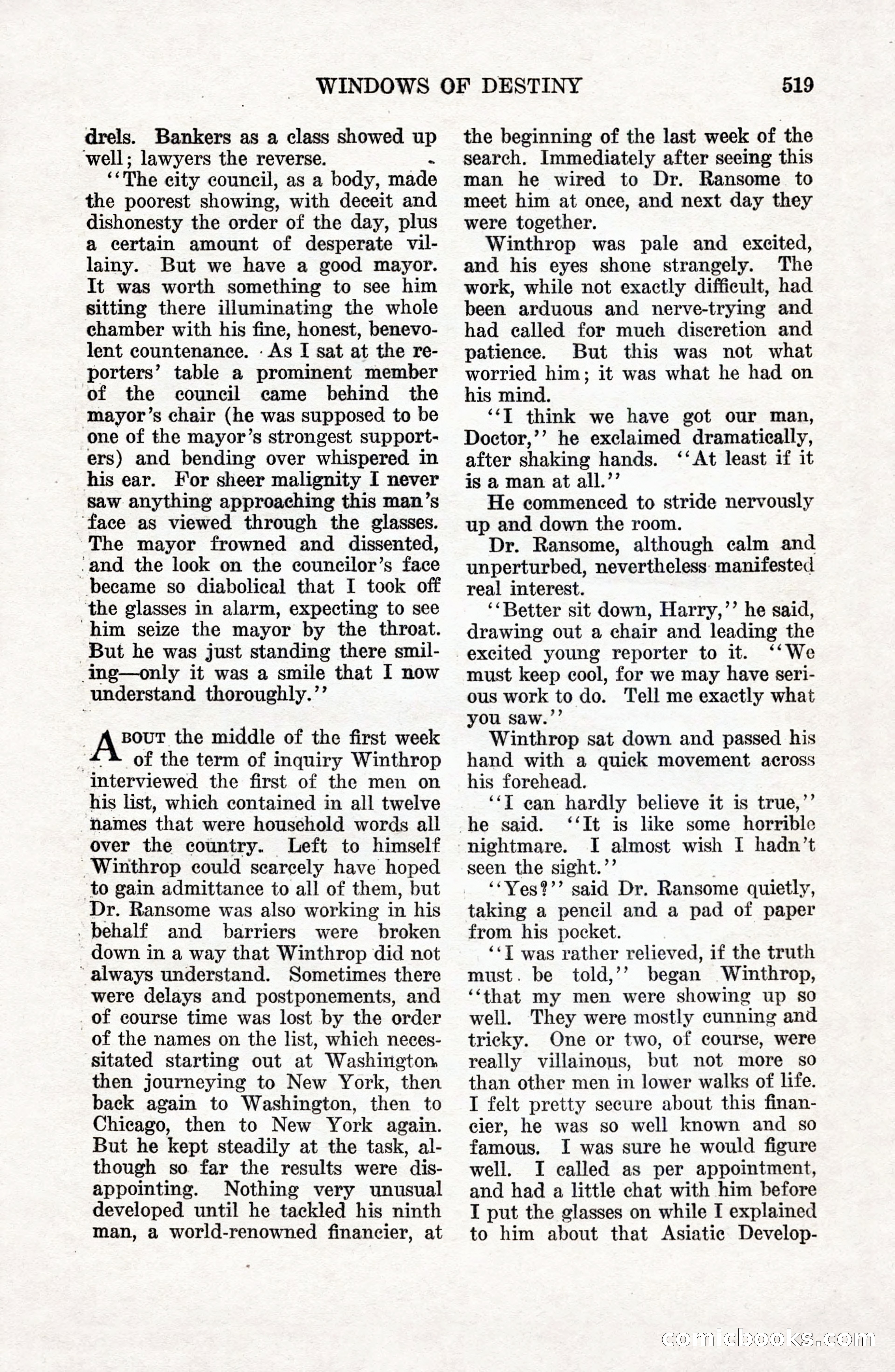 Weird Tales, Vol. 9 No. 4 — page 89 of 148